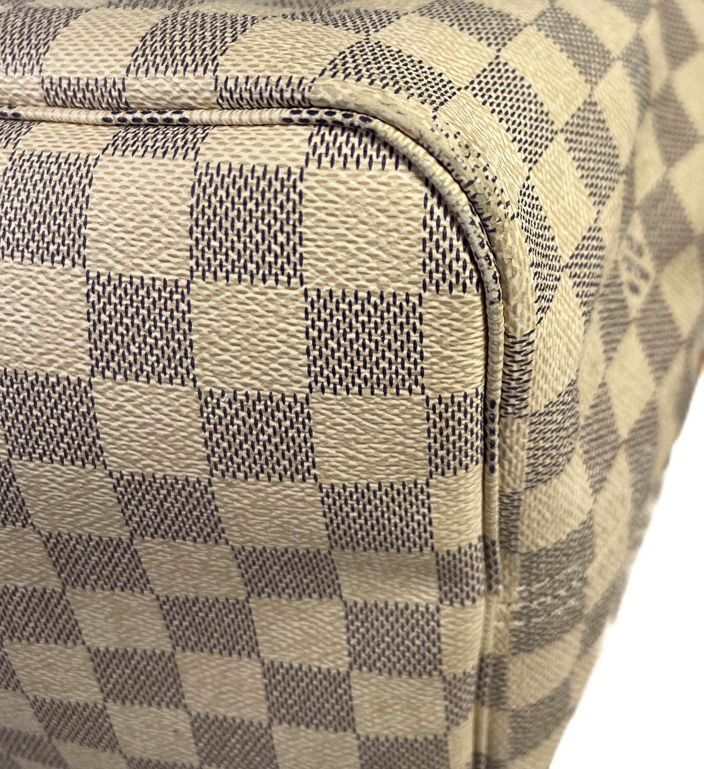 Louis Vuitton damier azur neverfull GM 2021 rose ballerine