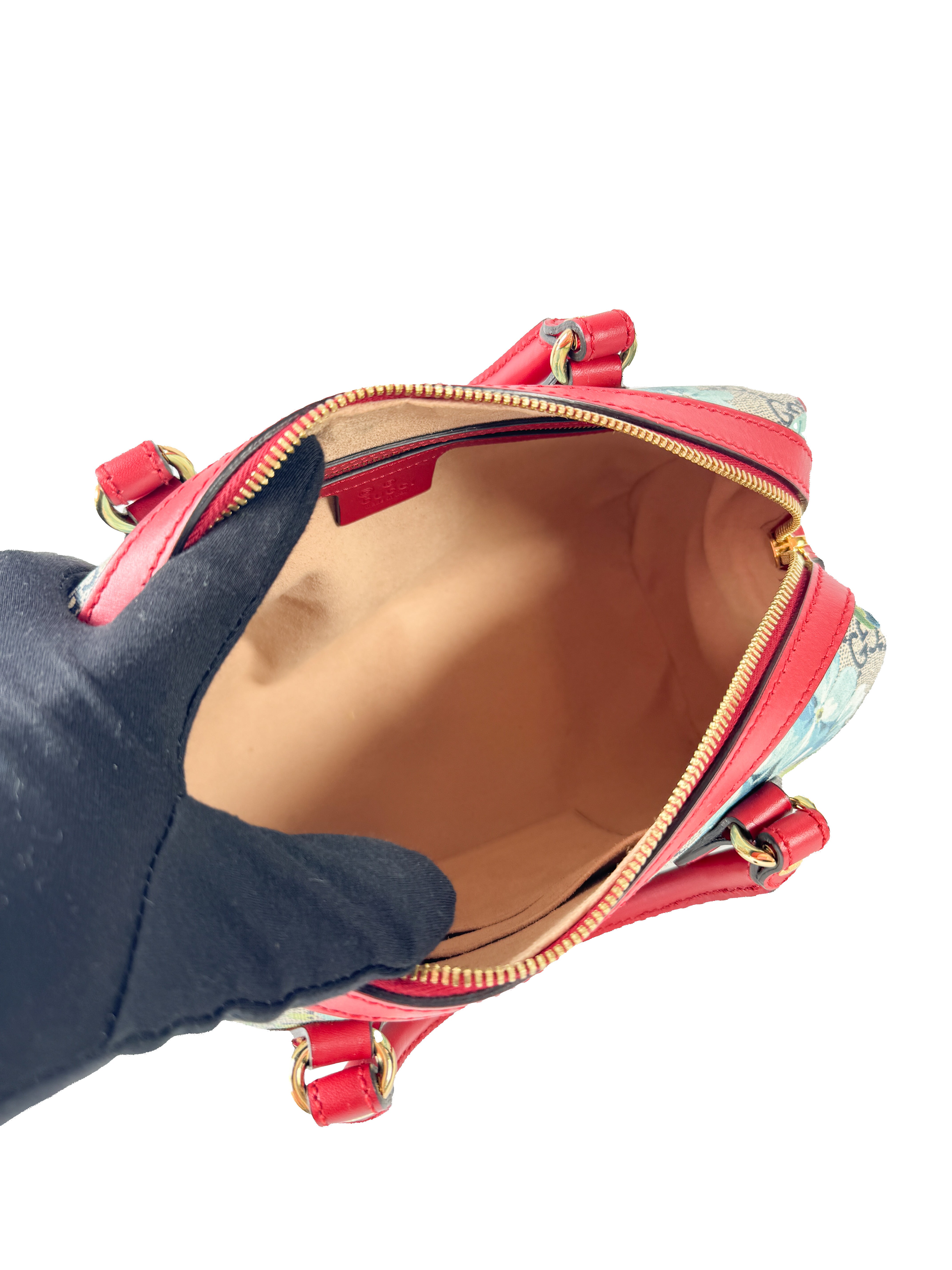 Gucci Supreme GG Blooms boston bag 546314 535795