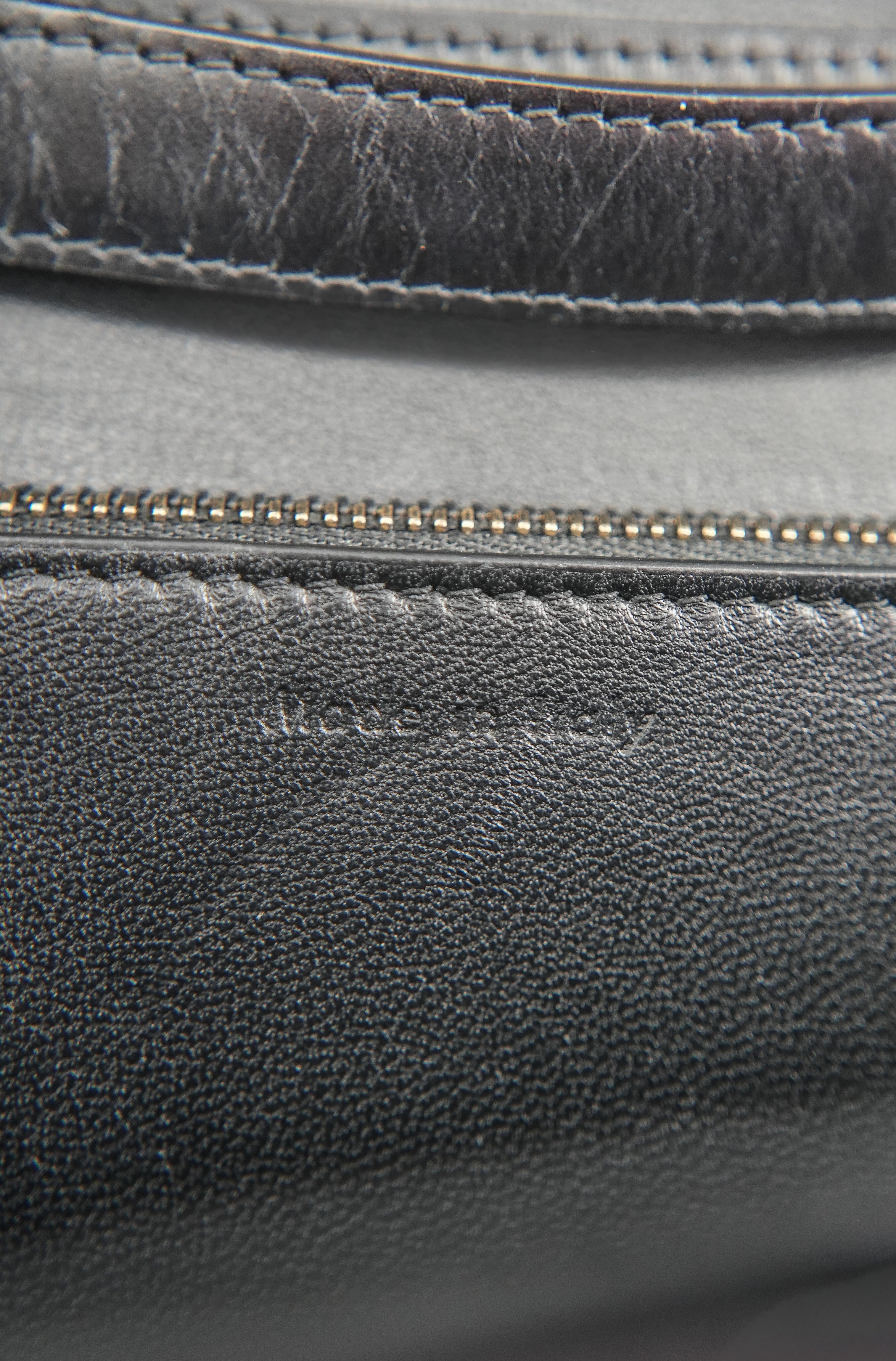 Celine black leather Box shoulder bag U-LA-0176