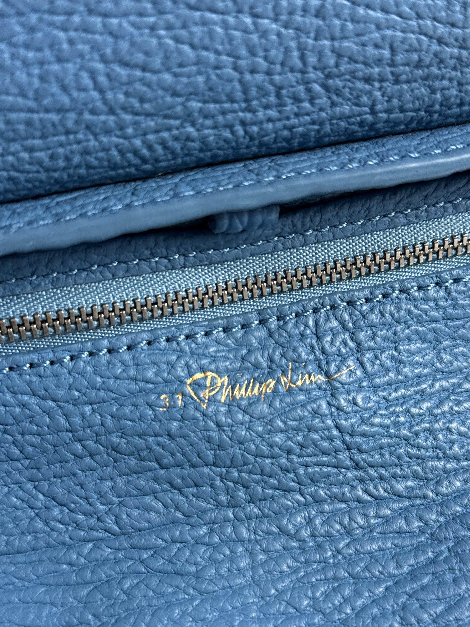 3.1 Phillip Lim blue nano Pashli satchel