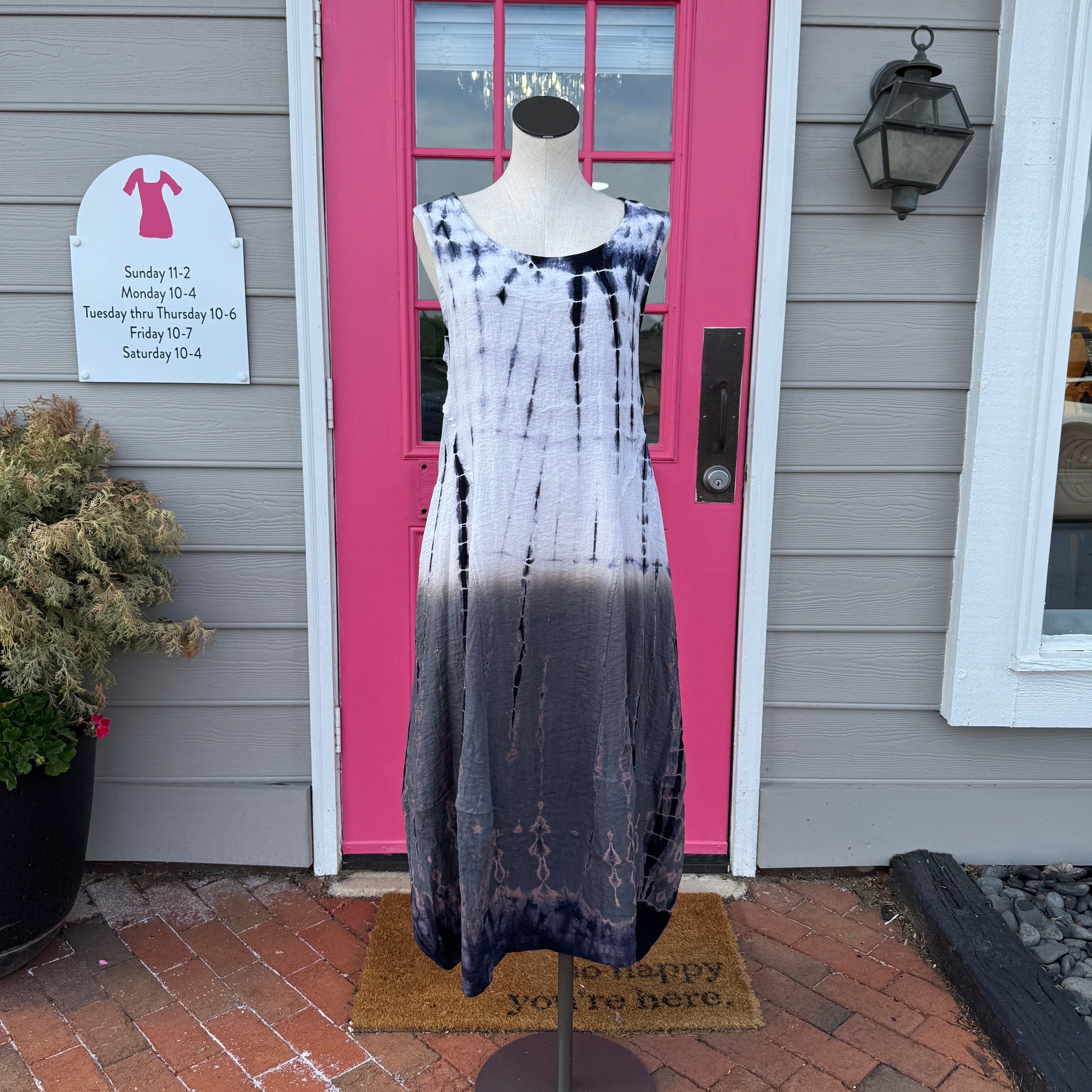 Eleven Stitch tie dye tank dress size L