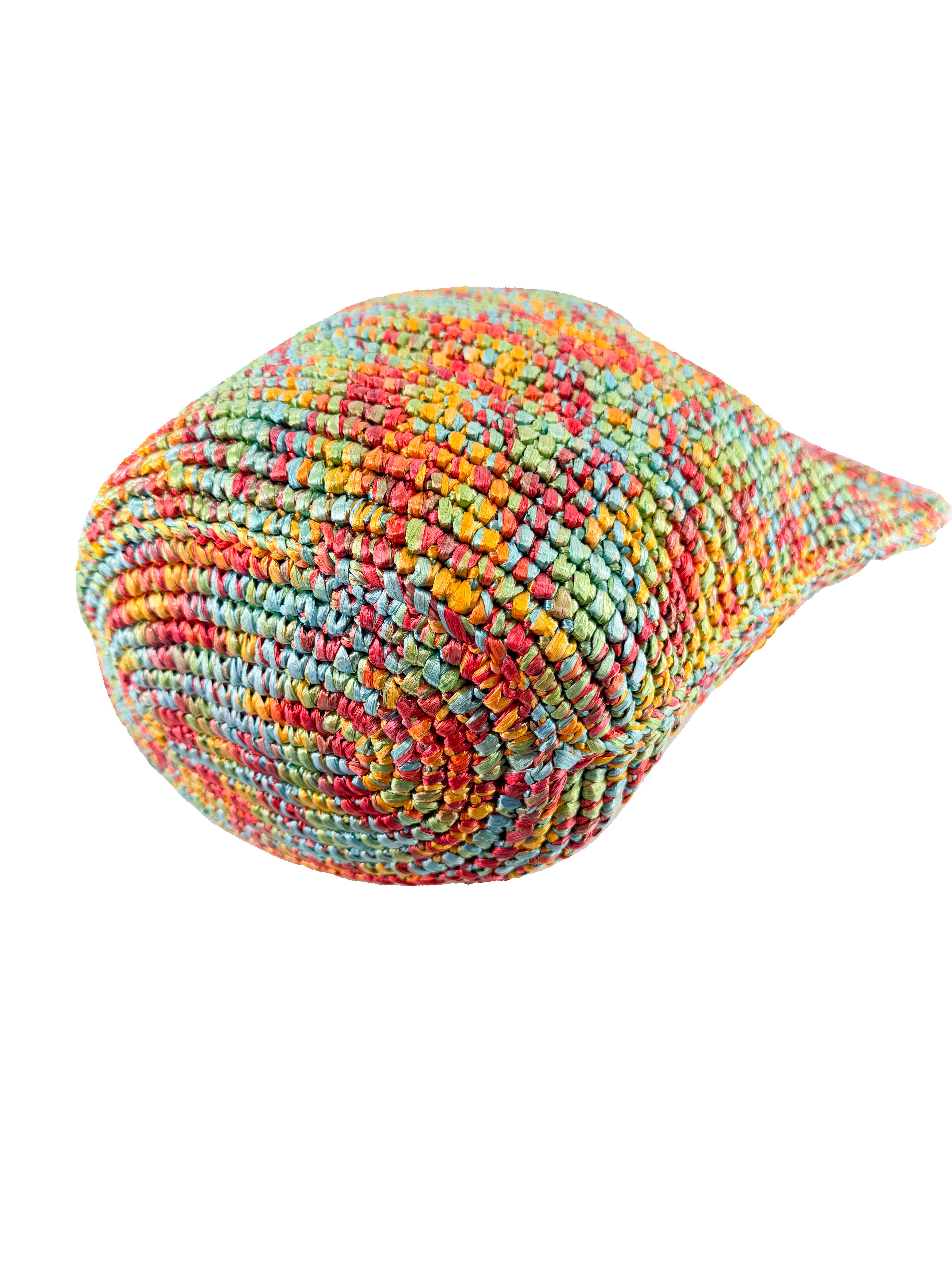 Gucci GG multicolor Raffia Blondie tote 746228 520981