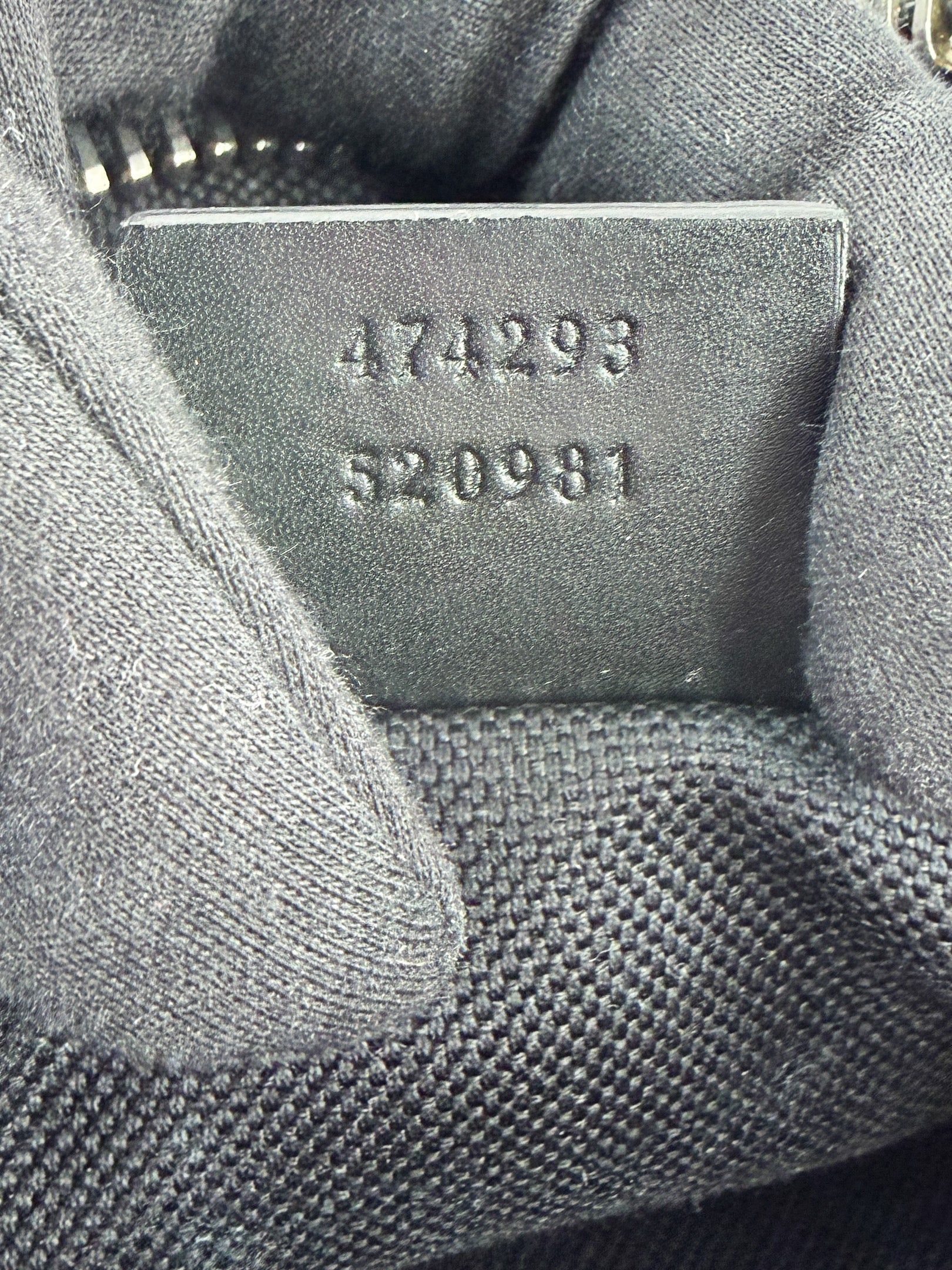 Gucci black GG supreme Tiger belt bag 474293 520931