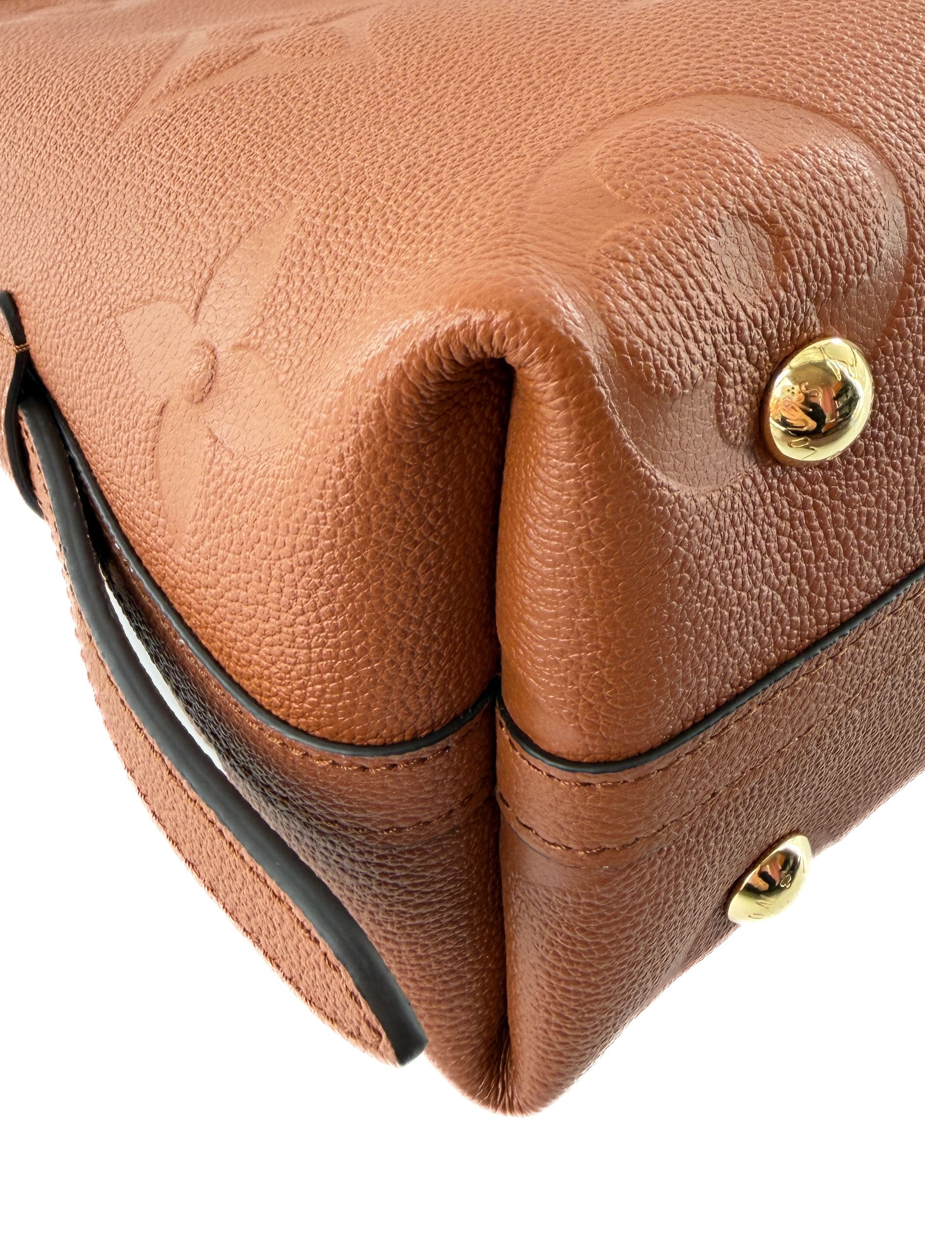 Louis Vuitton monogram empriente CarryAll PM cognac NFC