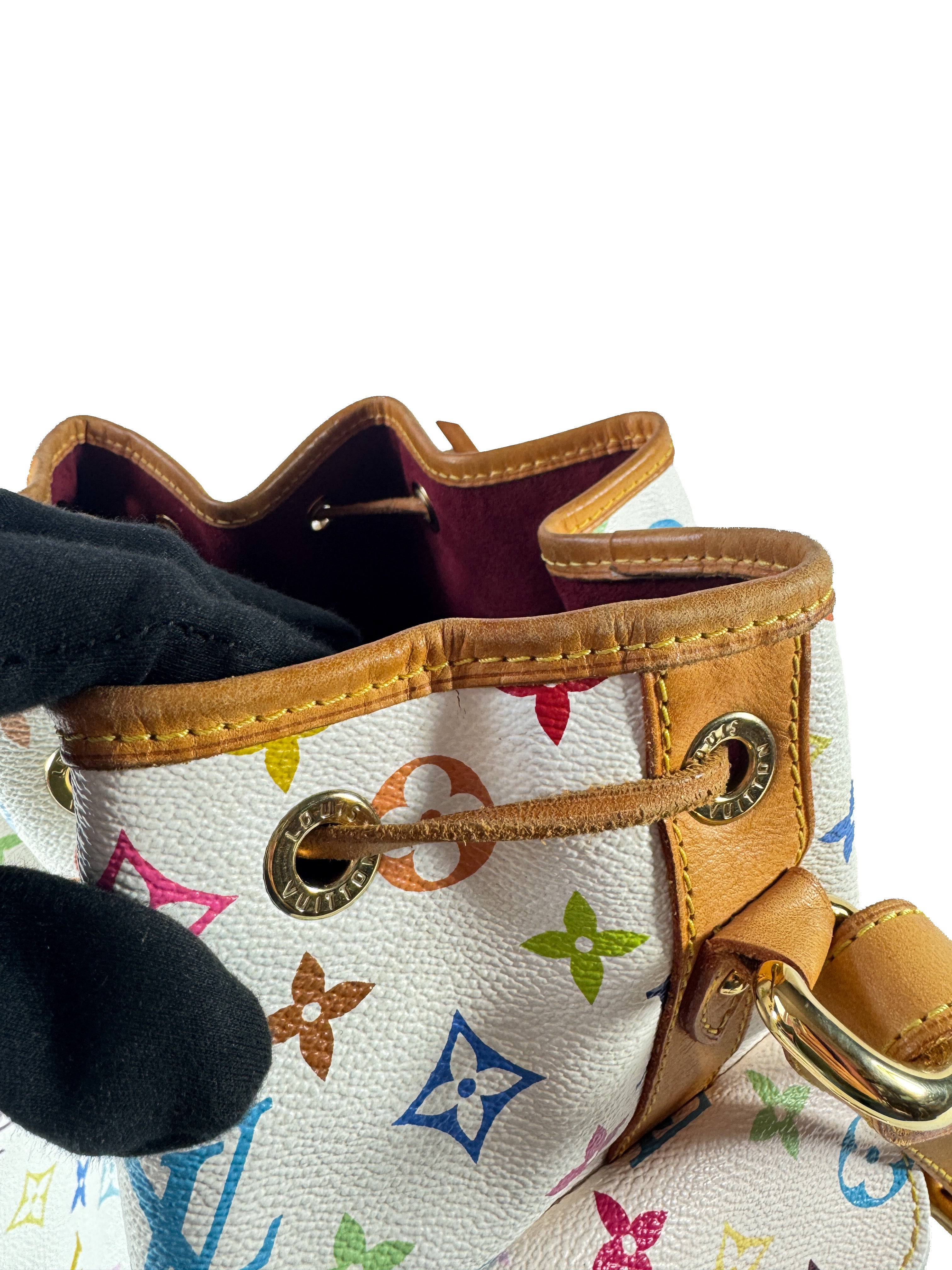 Louis Vuitton monogram multicolor petite noe CA1005