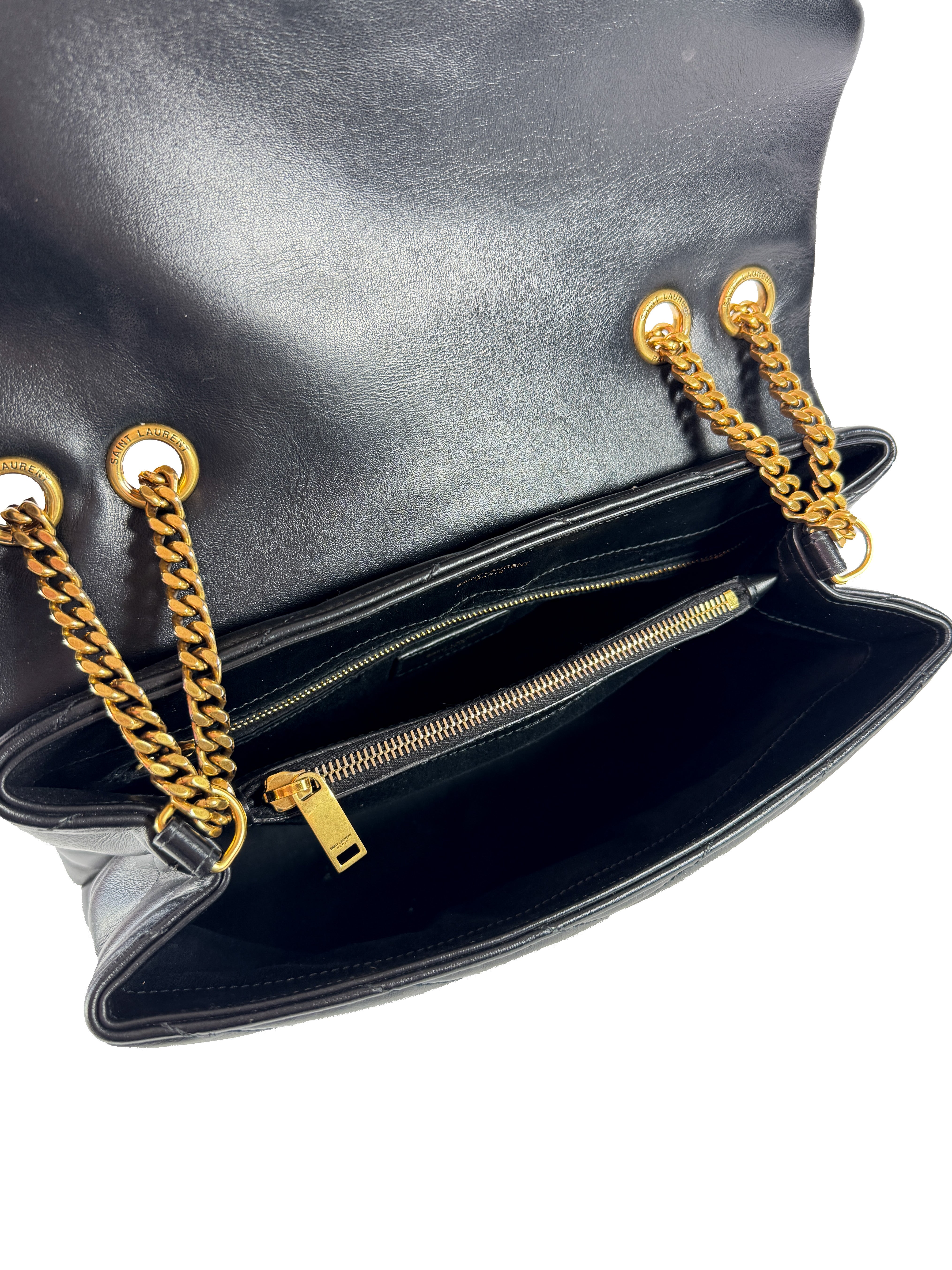 Saint Laurent Medium LouLou Matelasse Shoulder Bag YCT674946-0122