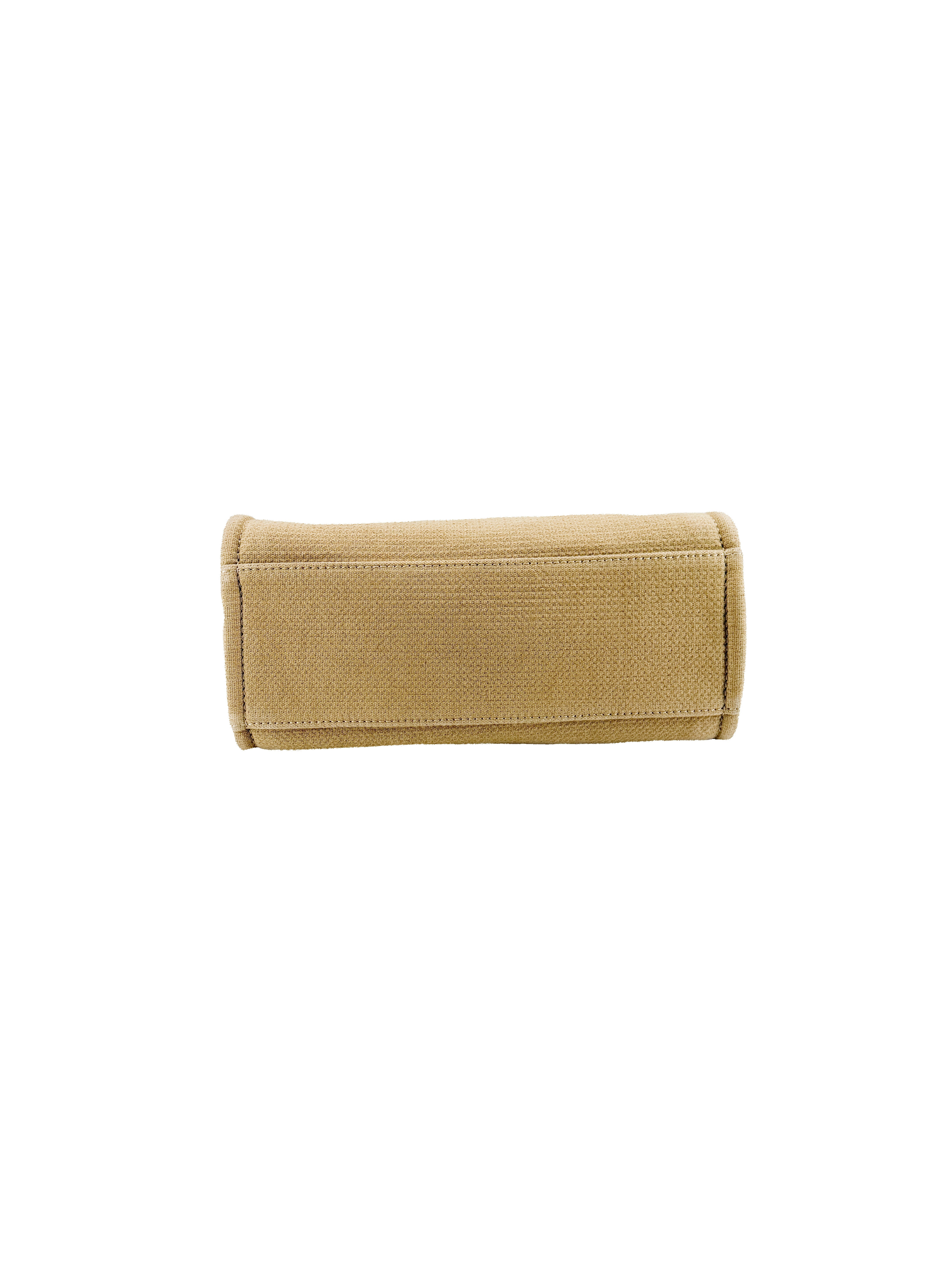 Chanel beige mixed materials small Deauville tote C0TNKH70