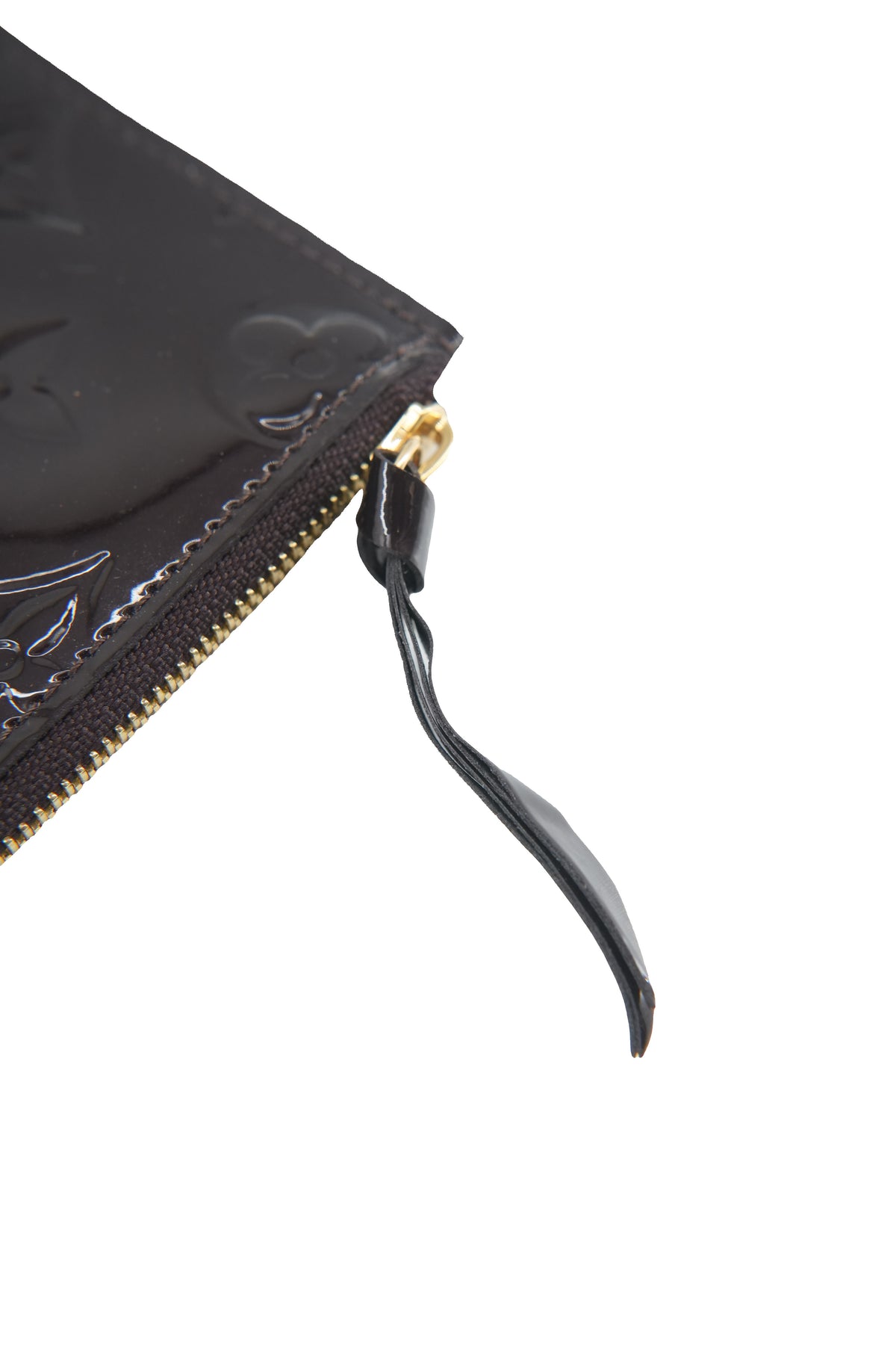 Louis Vuitton dark purple vernis Felicie Pochette TJ3148