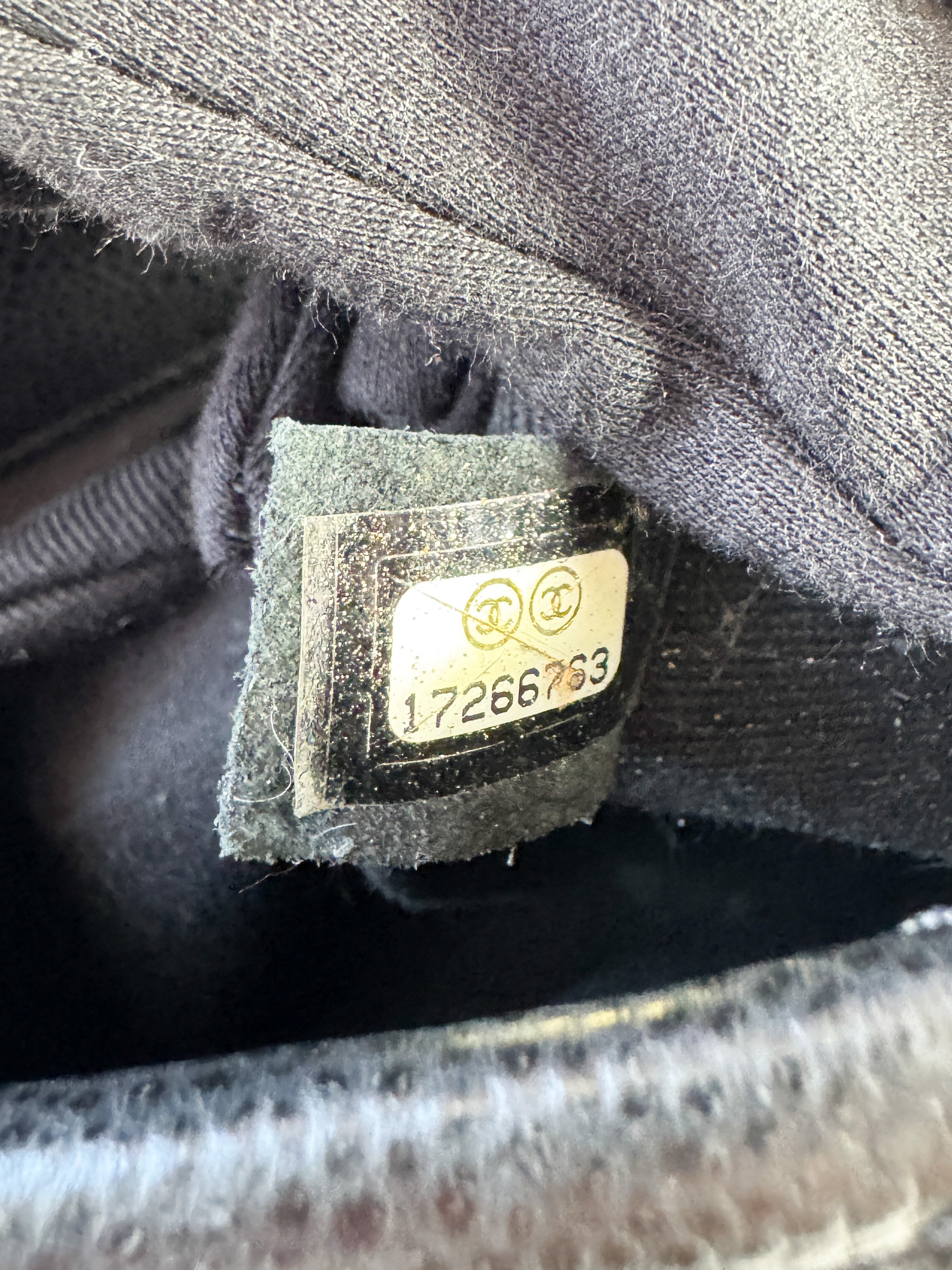 Chanel black Caviar leather timeless soft tote 17266763