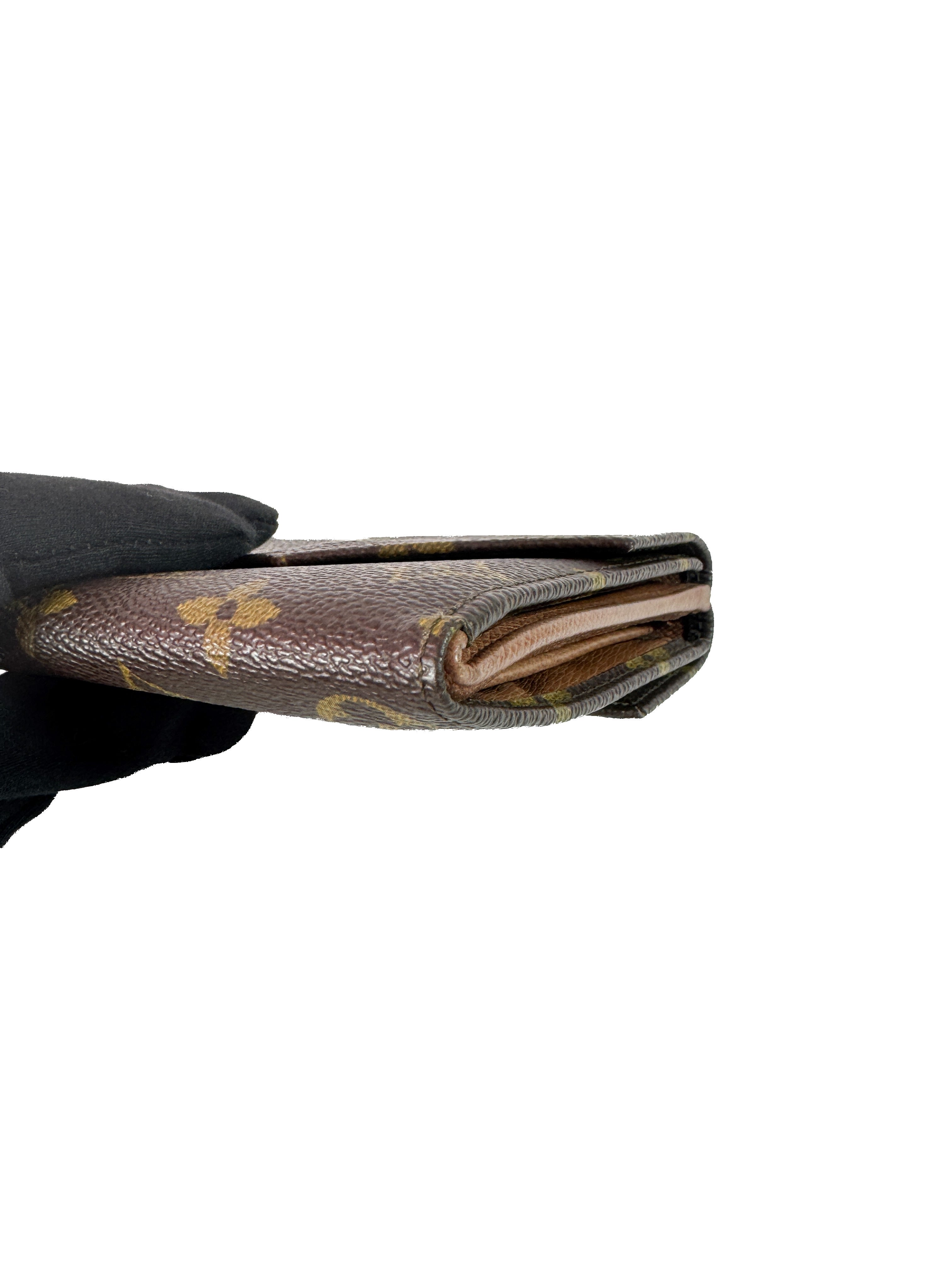 Louis Vuitton monogram Elise wallet MI0951