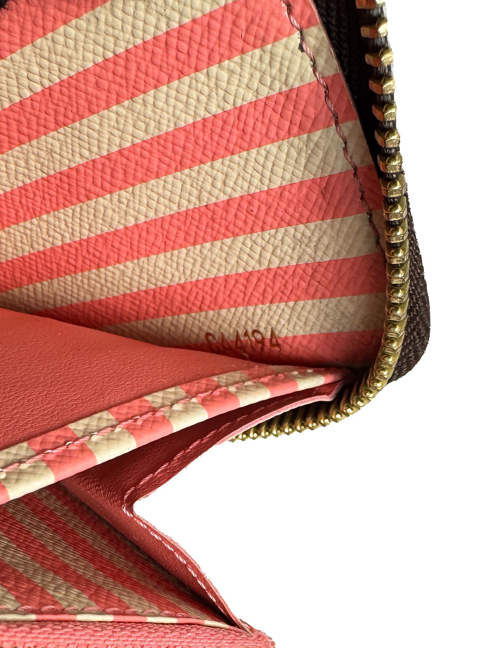 Louis Vuitton damier ebene 2014 Christmas animation Trunk zippy wallet CA4194