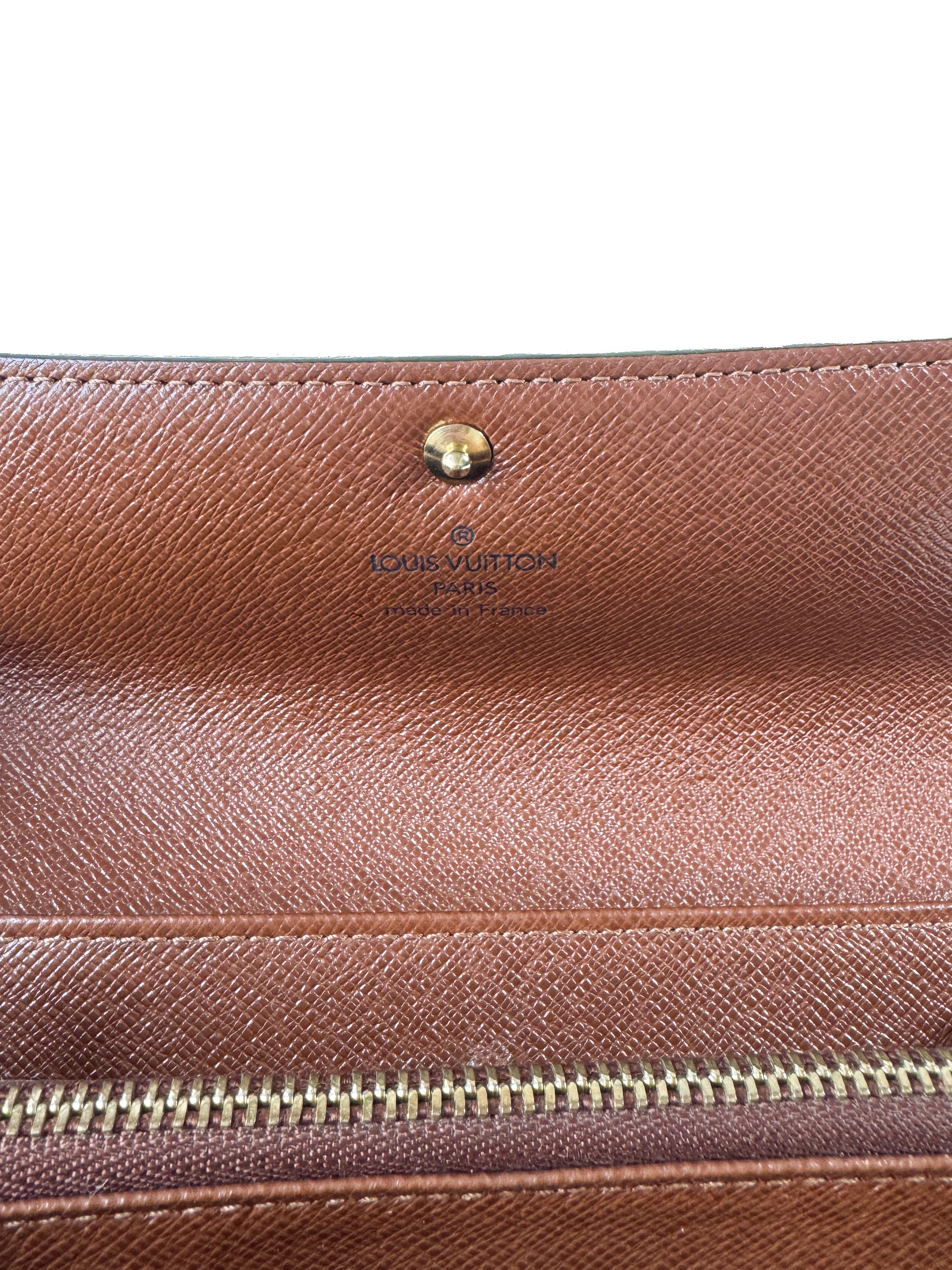 Louis Vuitton monogram Sarah wallet CT1014