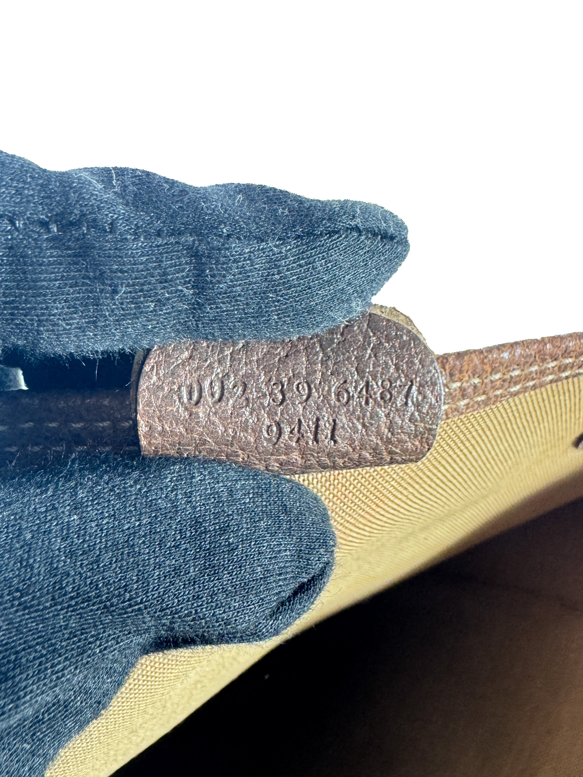 Gucci GG sherry line vintage tote