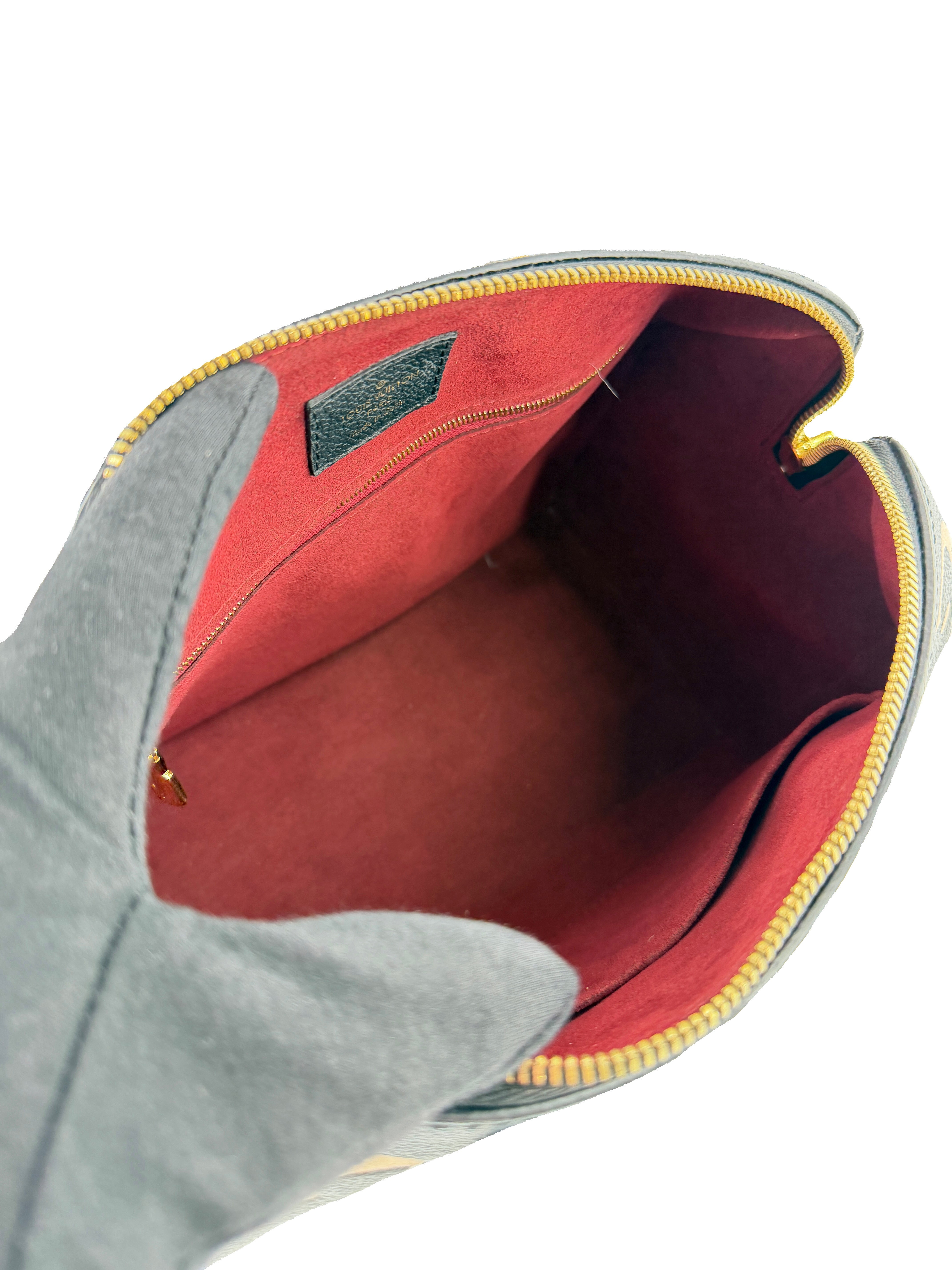 Louis Vuitton Giant Monogram Seedy 25 Bandouliere black/beige NFC - My Girlfriend's Wardrobe LLC