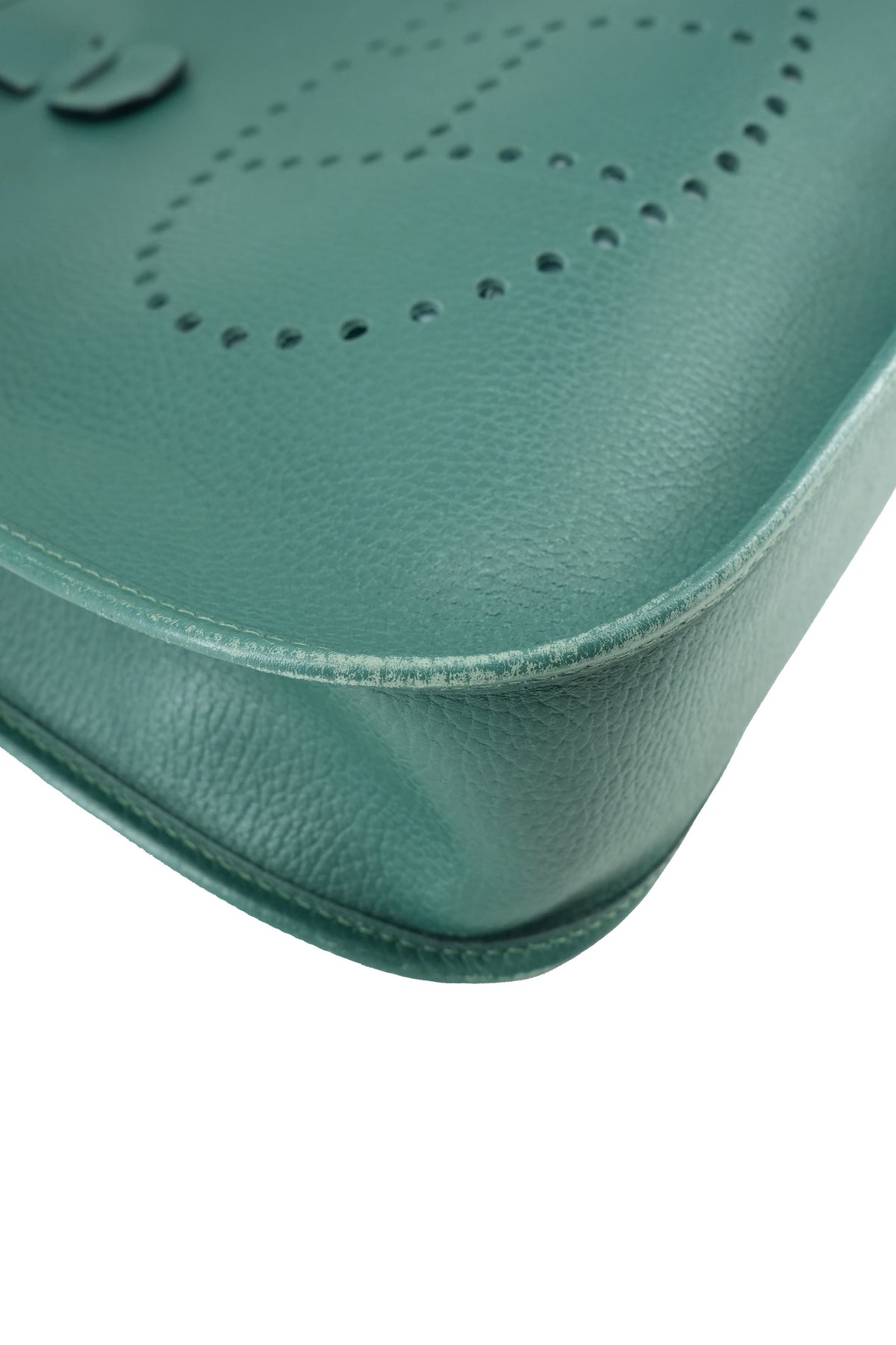 Hermès dark green Evelyne I GM Courchevel (Y)