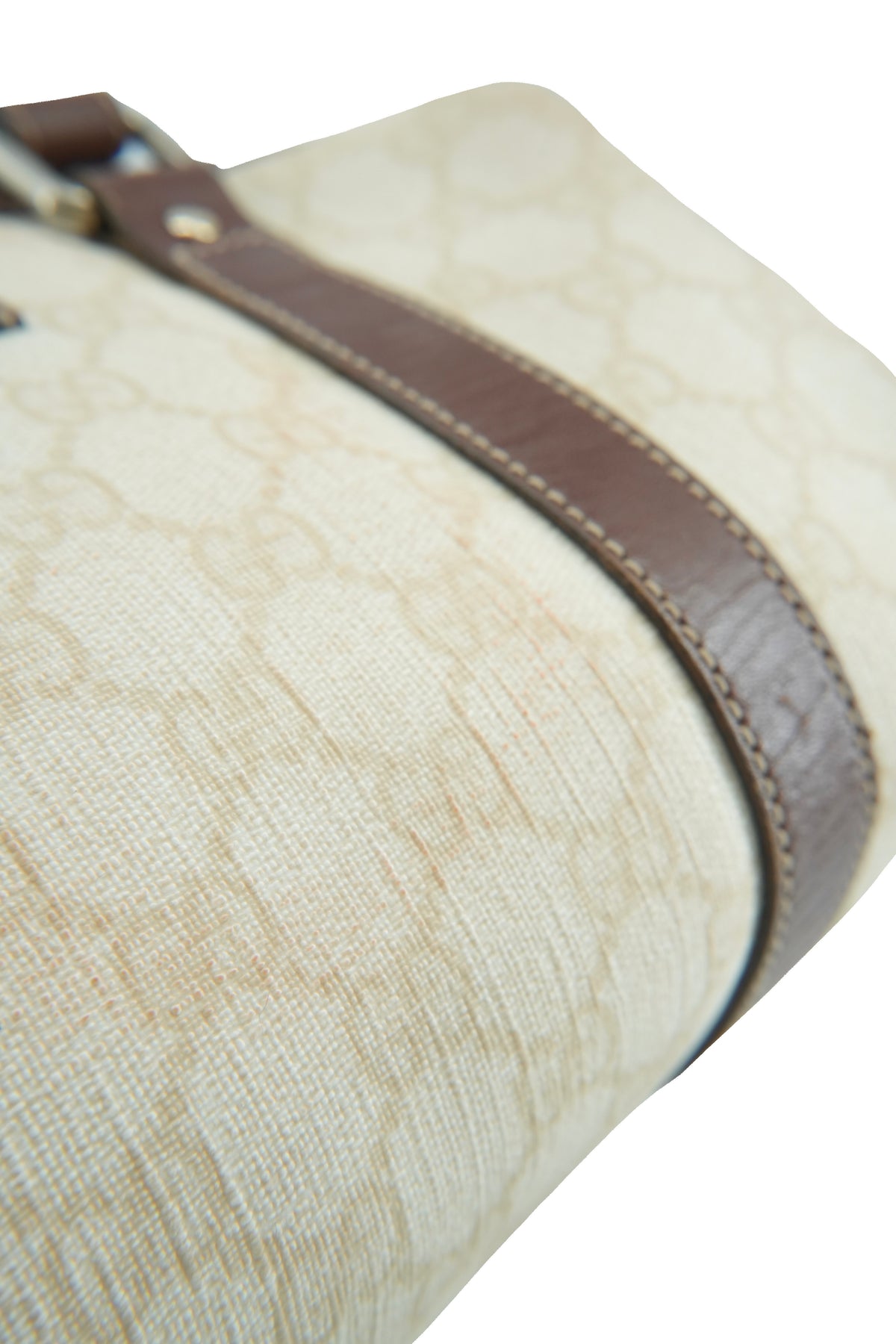 Gucci white GG boston bag 193604 000926