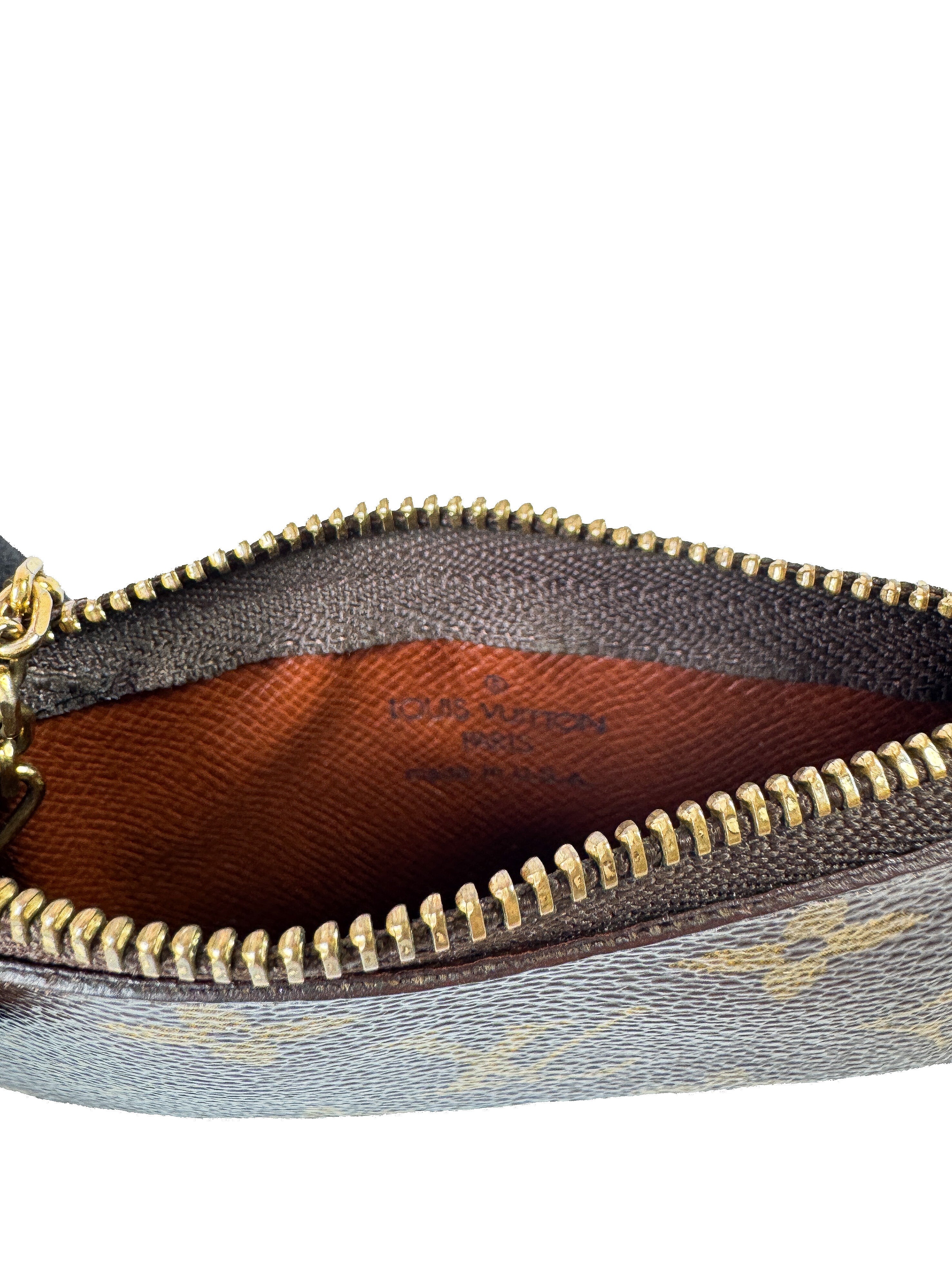 Louis Vuitton monogram key cles pouch SD1021