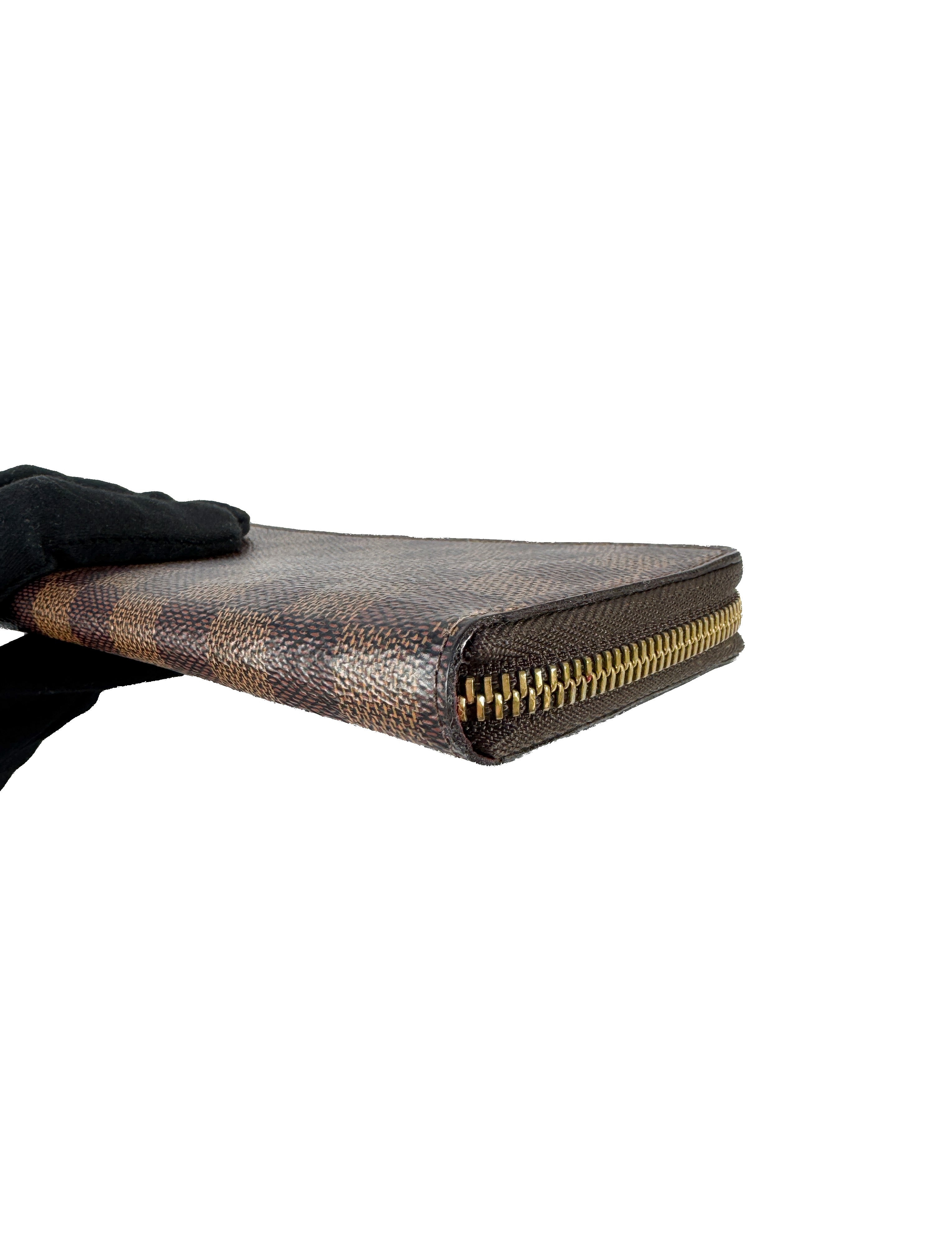 Louis Vuitton damier ebene Clemence wallet SF0281