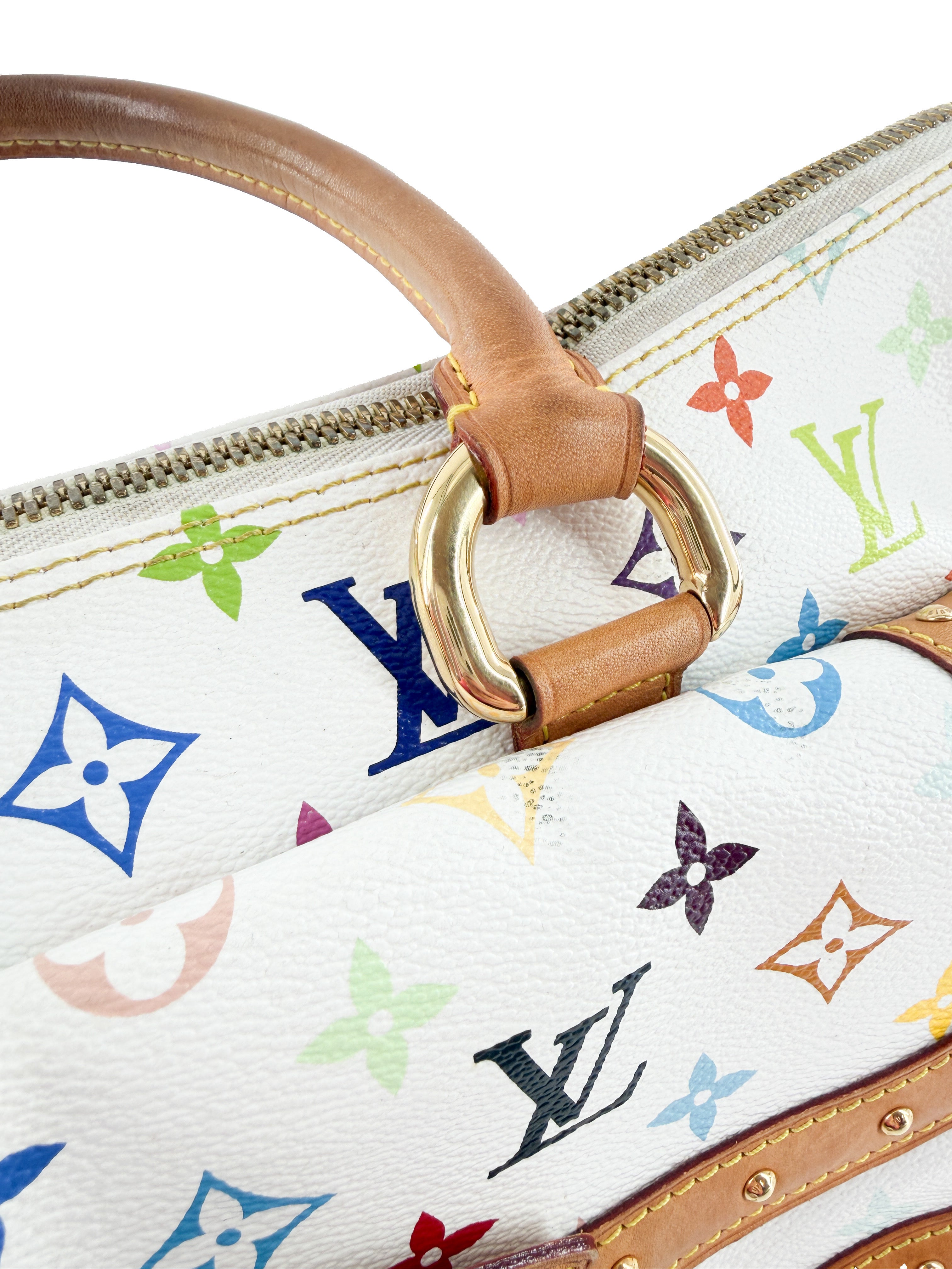 Louis Vuitton white multicolor Rita DU3067