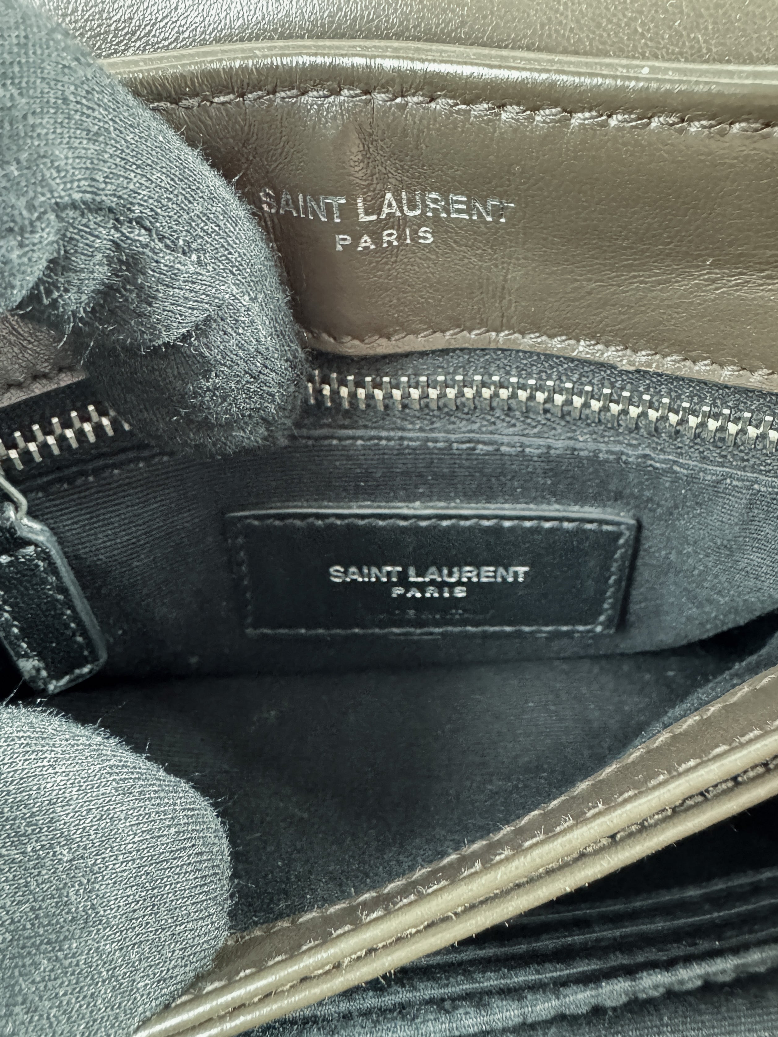 Saint Laurent olive monogram Matelasse toy loulou GUE467072-1018