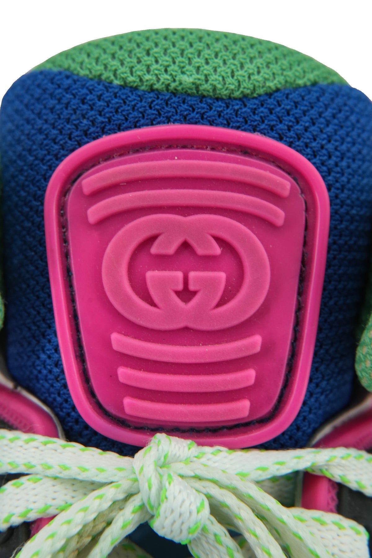 Gucci neon Basket High sneaker size 38 (8)