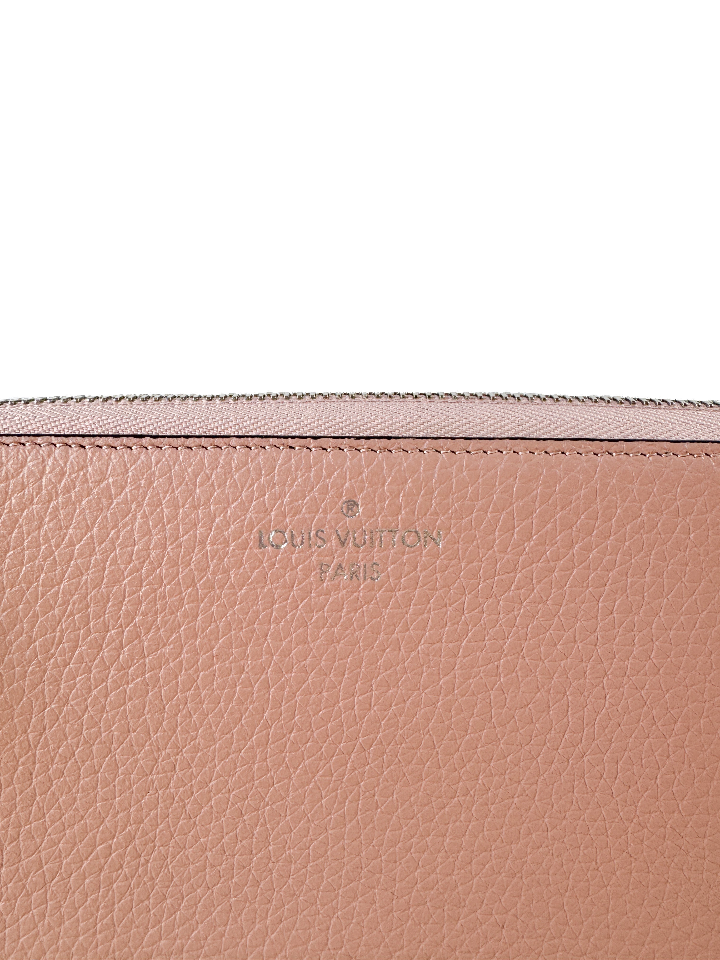 Louis Vuitton Portefeuille Comet Tresor wallet pink/taupe MI1159