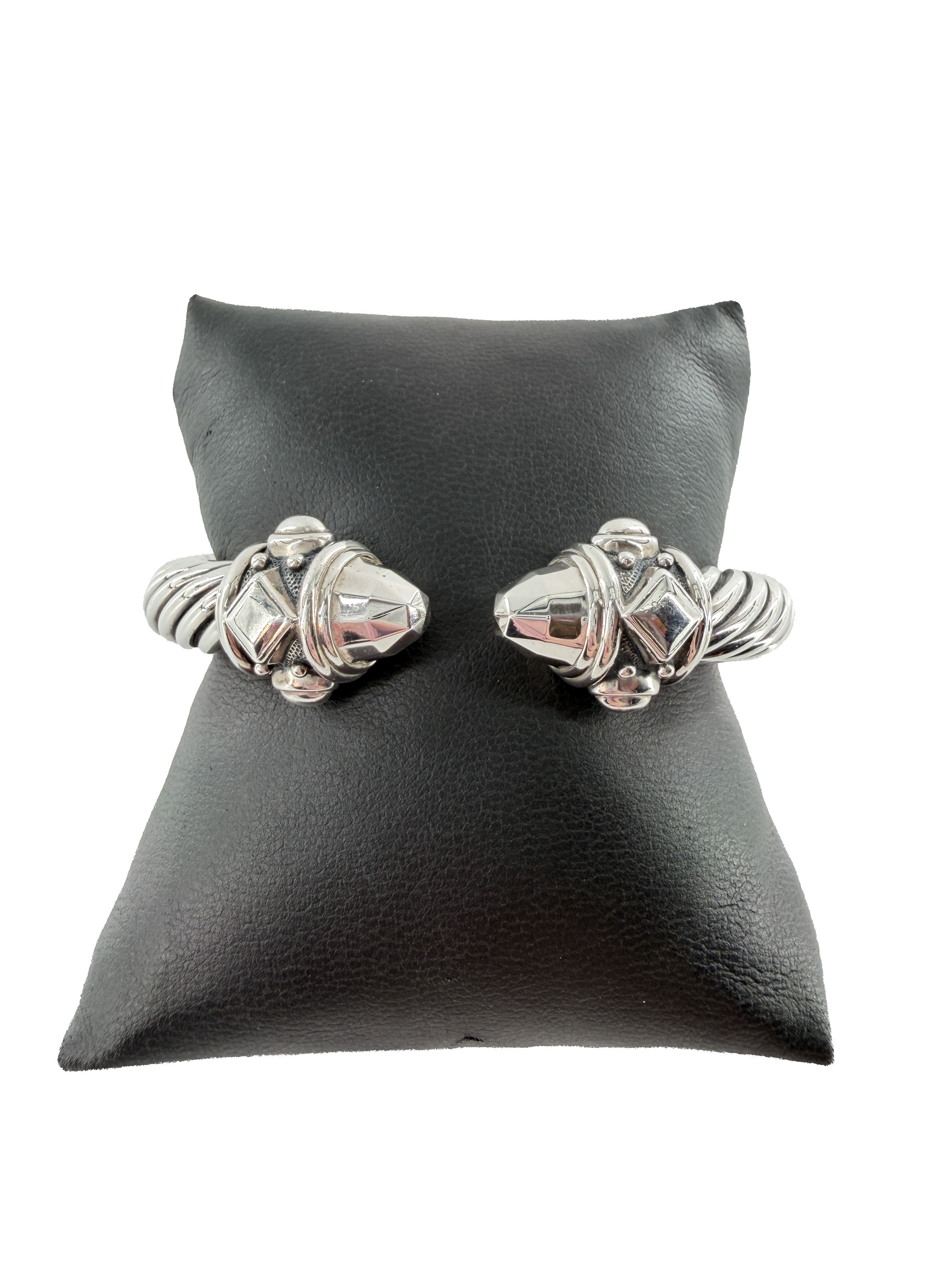 David Yurman sterling silver 9MM Renaissance cuff