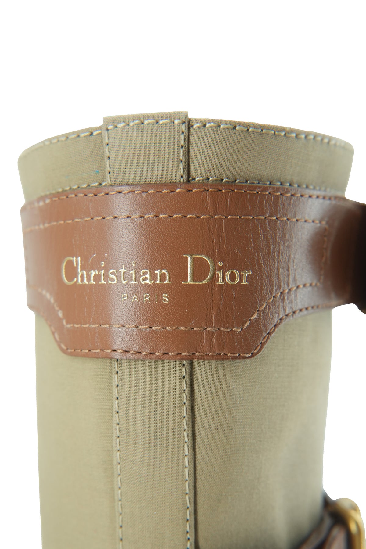 Dior beige technical fabric boots size 39 NEW BOX