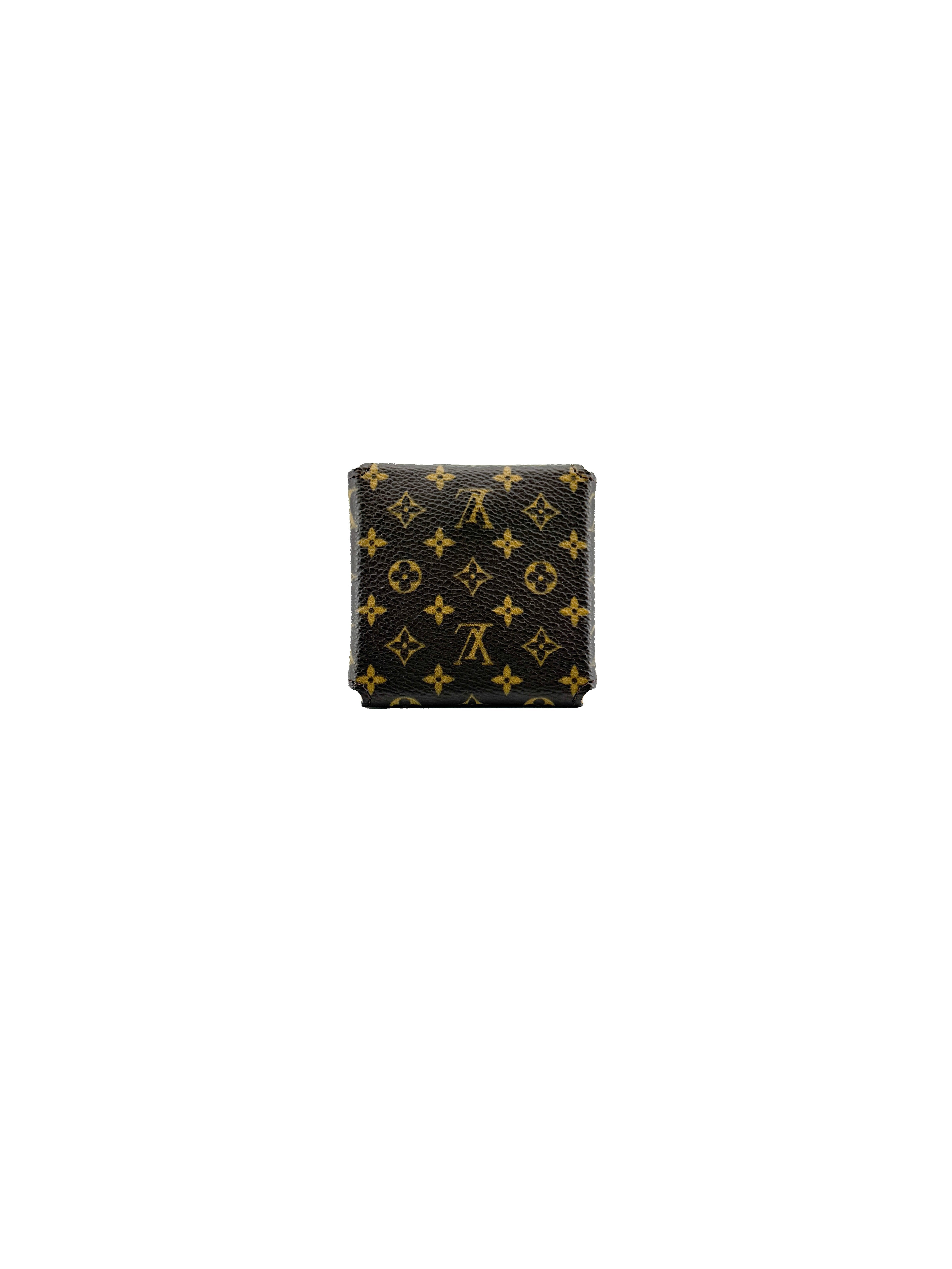 Louis Vuitton monogram jewelry travel case SN0054
