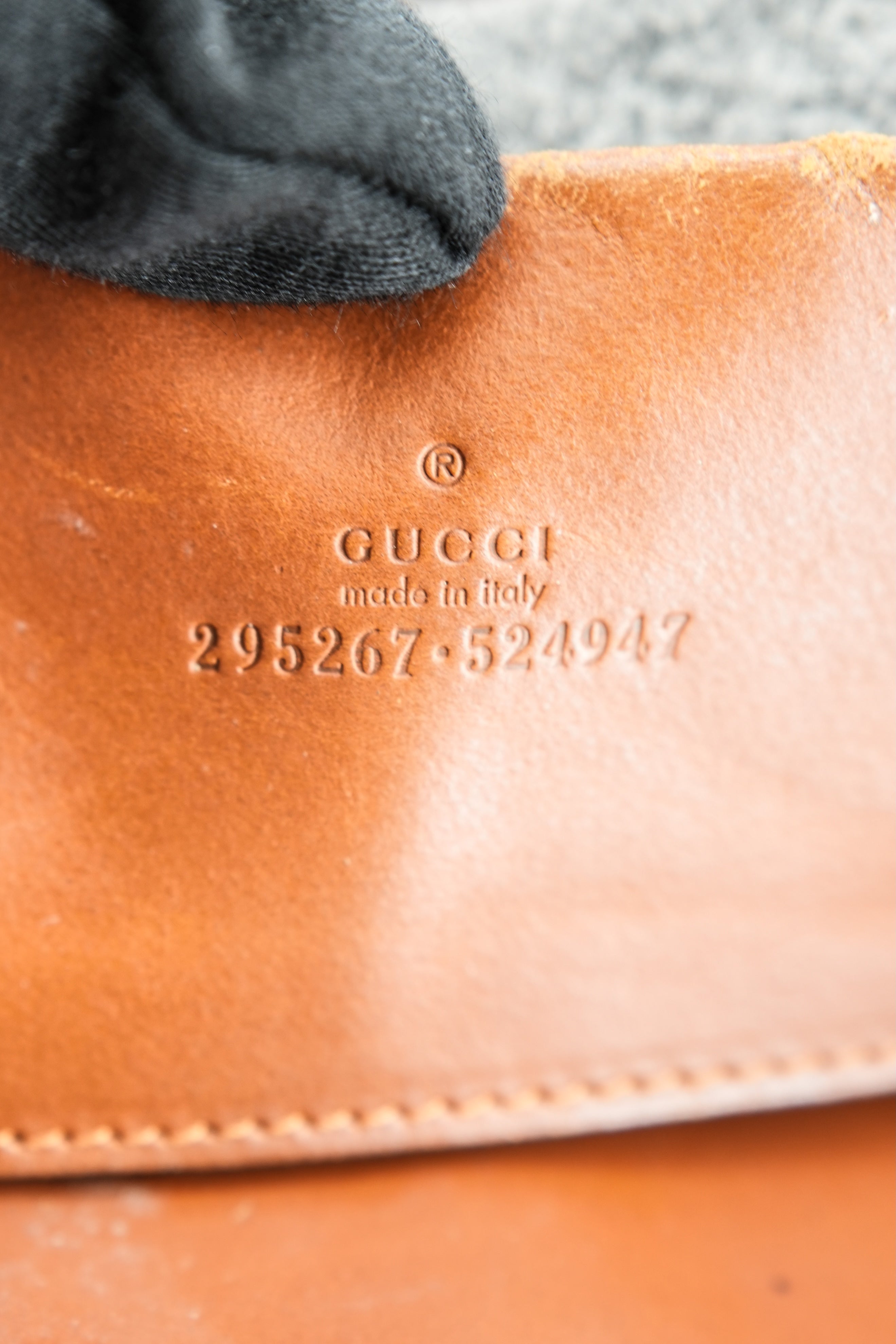 Gucci gray wool tote 295267-524947