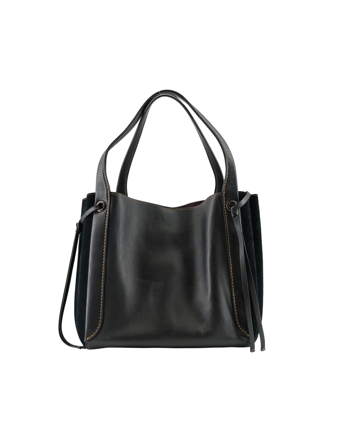 Coach black leather Harmony shoulder bag 53352