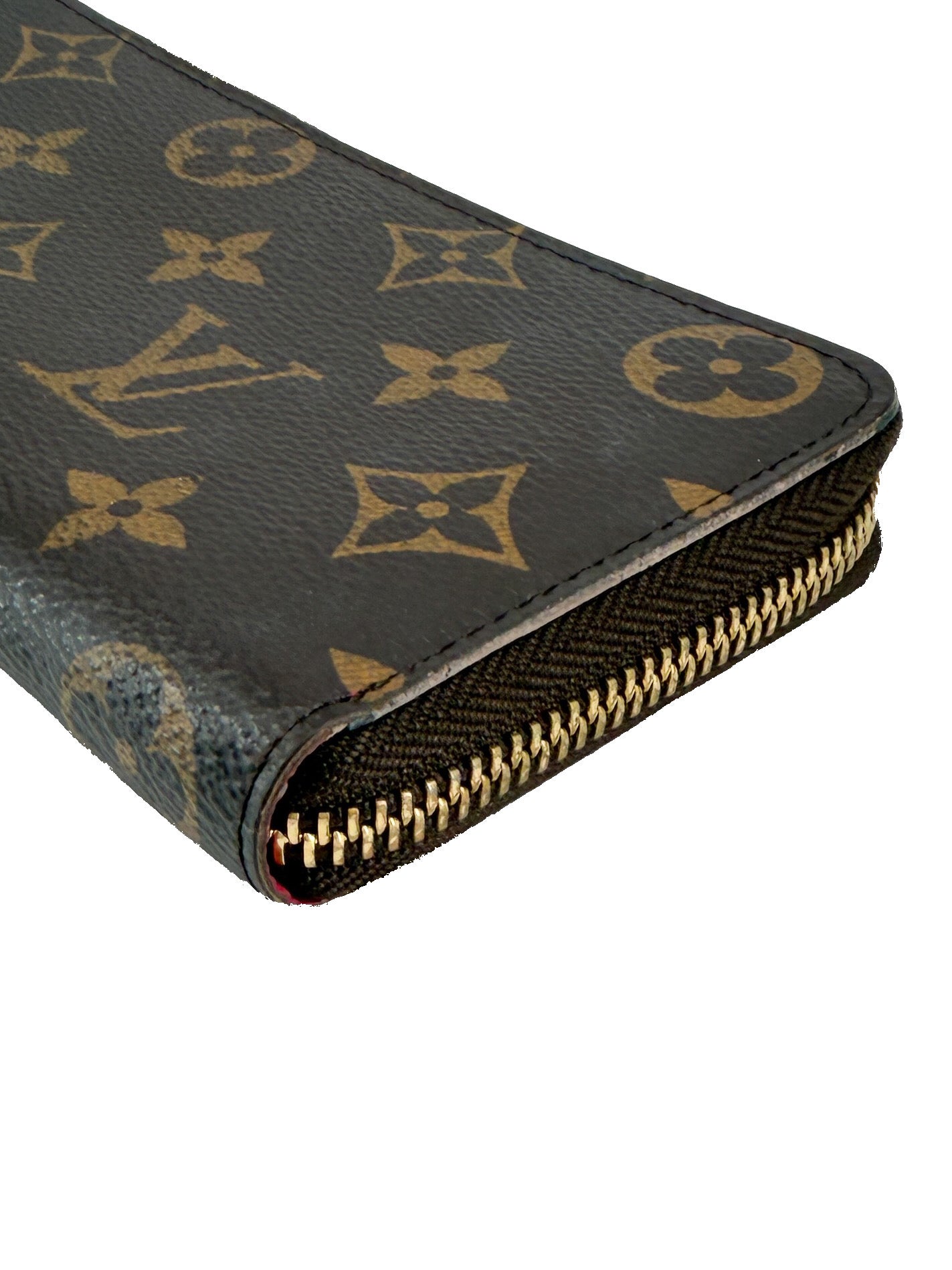 Louis Vuitton monogram floral limited edition Clemence wallet GI4118