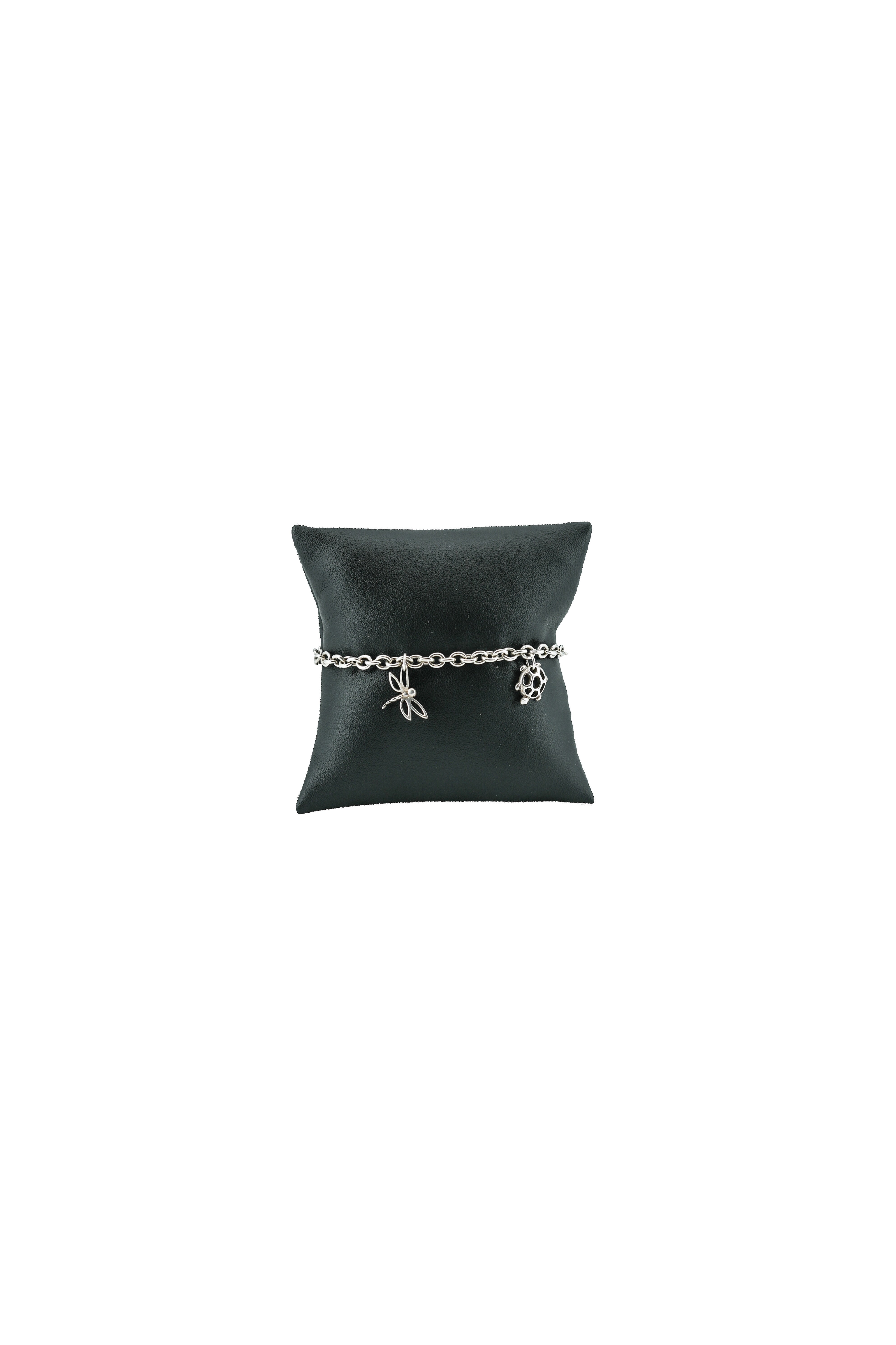 Tiffany & Co sterling silver delicate animal charm bracelet