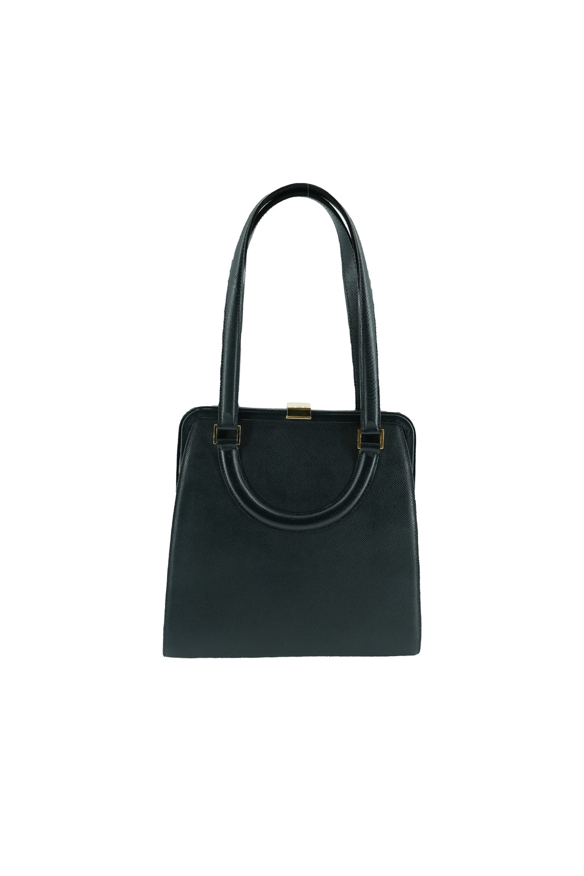 Bally navy vintage leather shoulder bag 3227/97