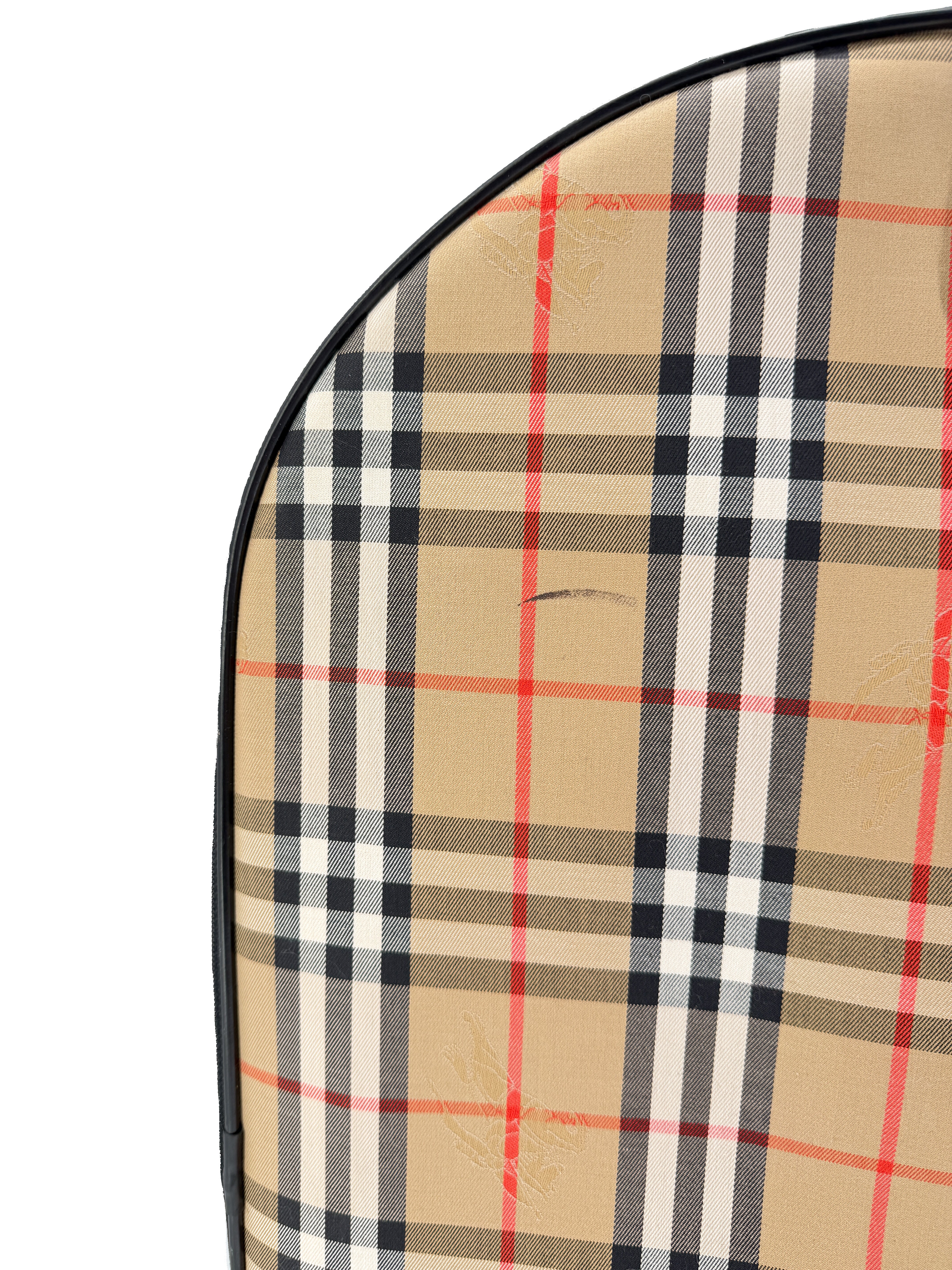 Burberry vintage Nova Check foldable garment bag