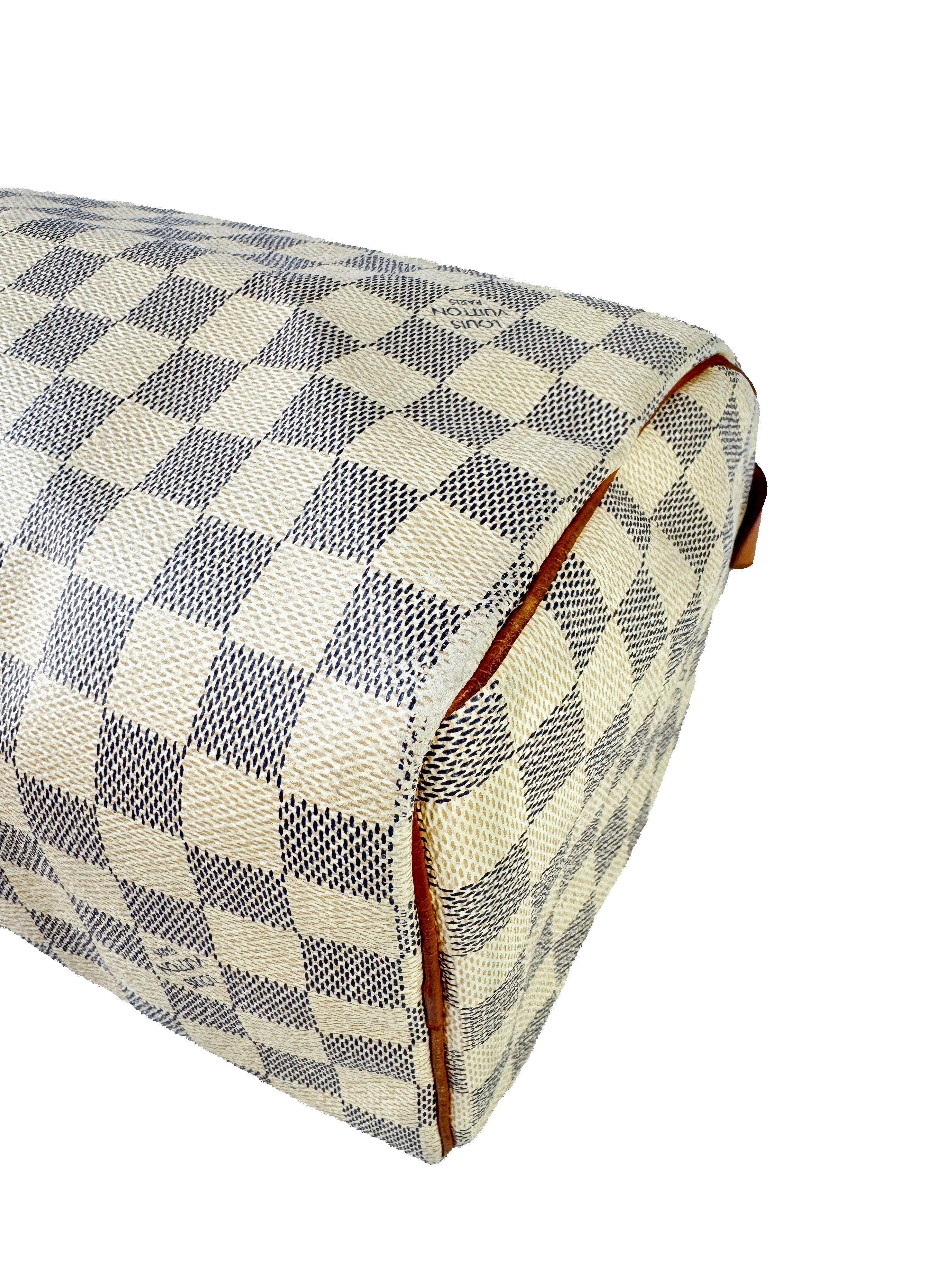 Louis Vuitton damier azur speedy 25 MB1195