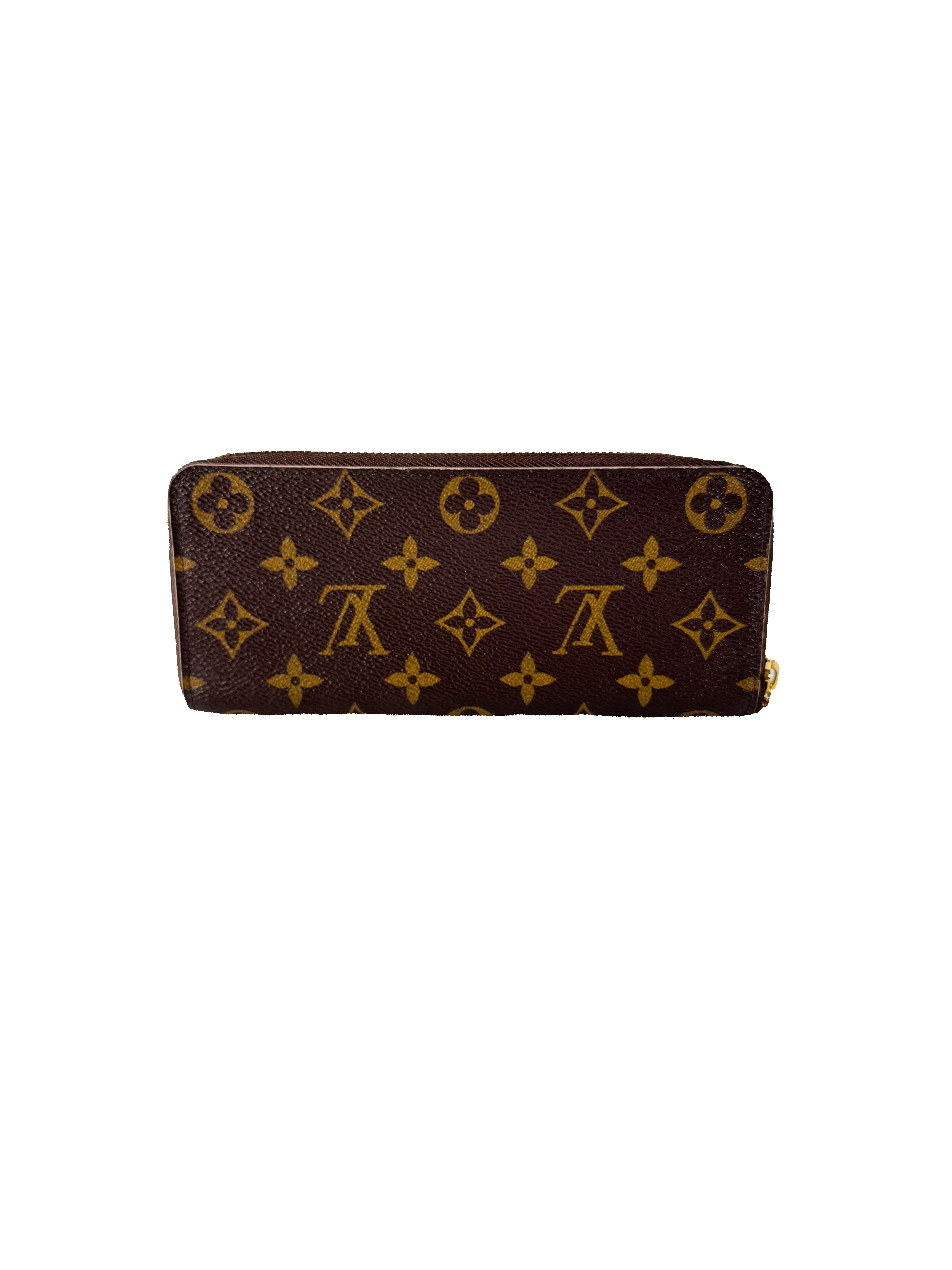 Louis Vuitton monogram floral limited edition Clemence wallet CT3167