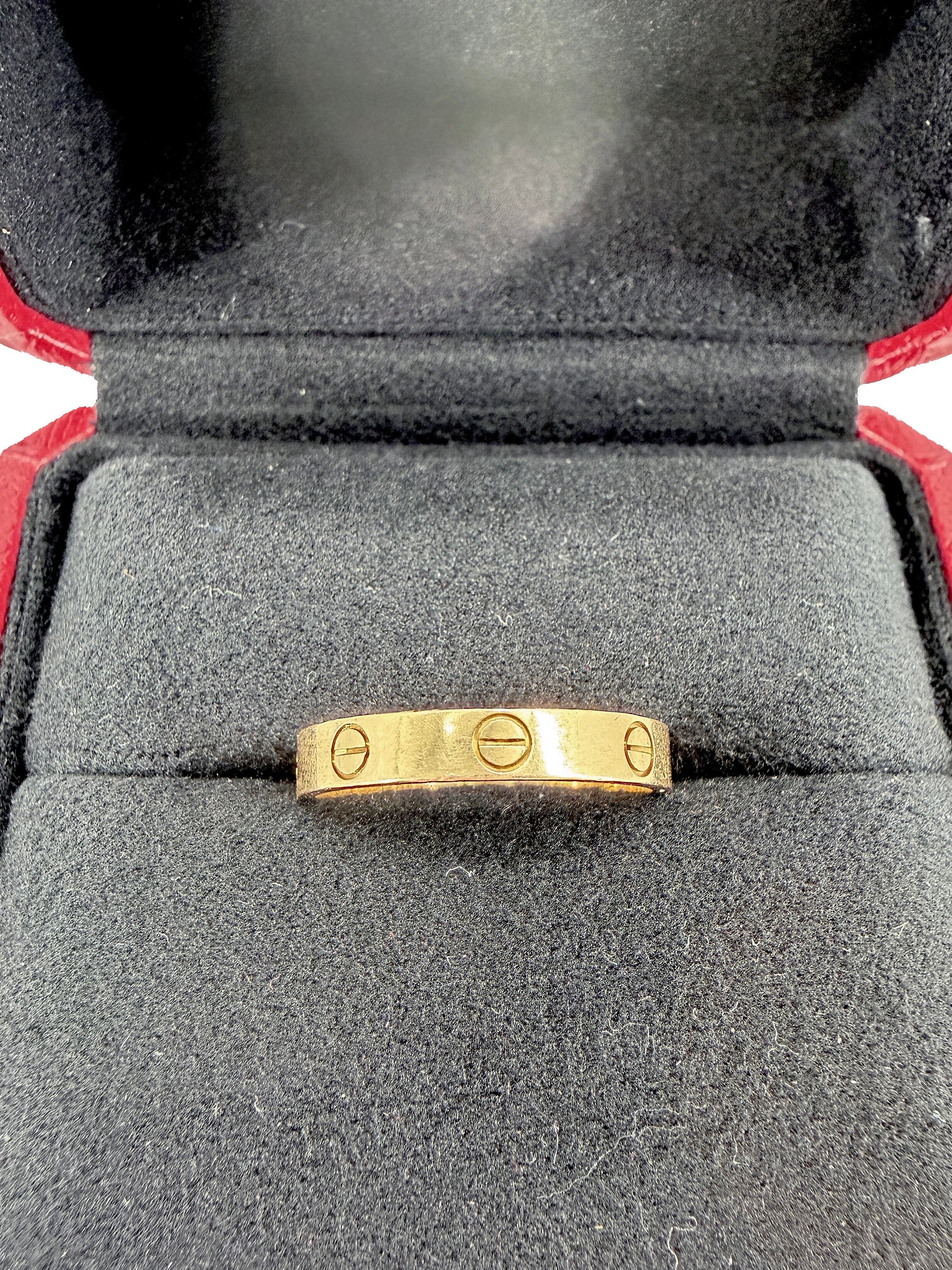Cartier yellow gold Love ring size 60 (9)