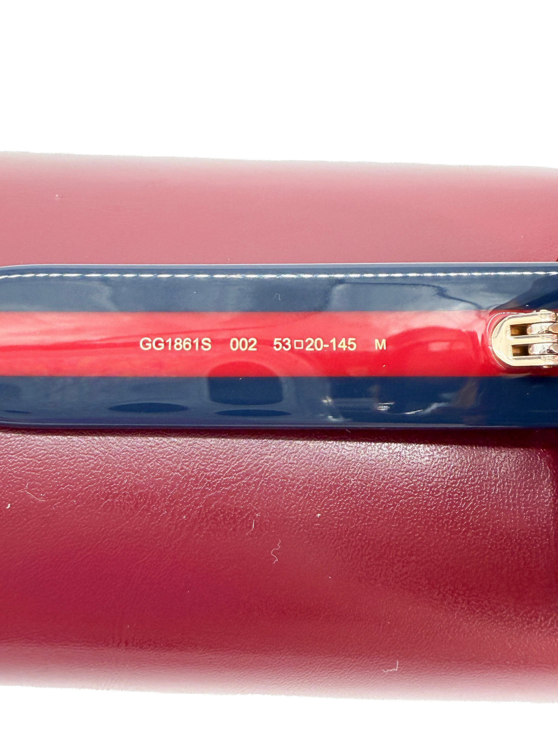 Gucci tortoise red sunglasses GG1861S