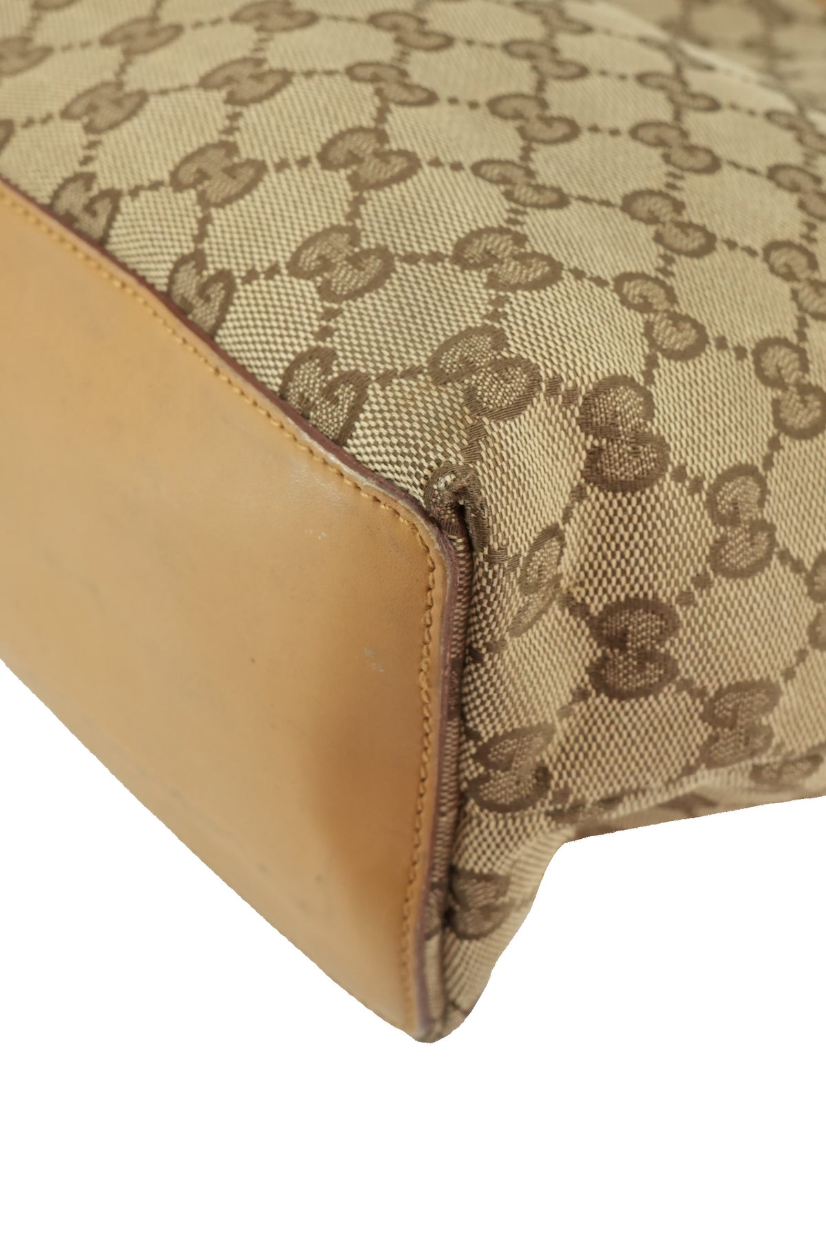 Gucci brown vintage GG tote 002-1095-4025