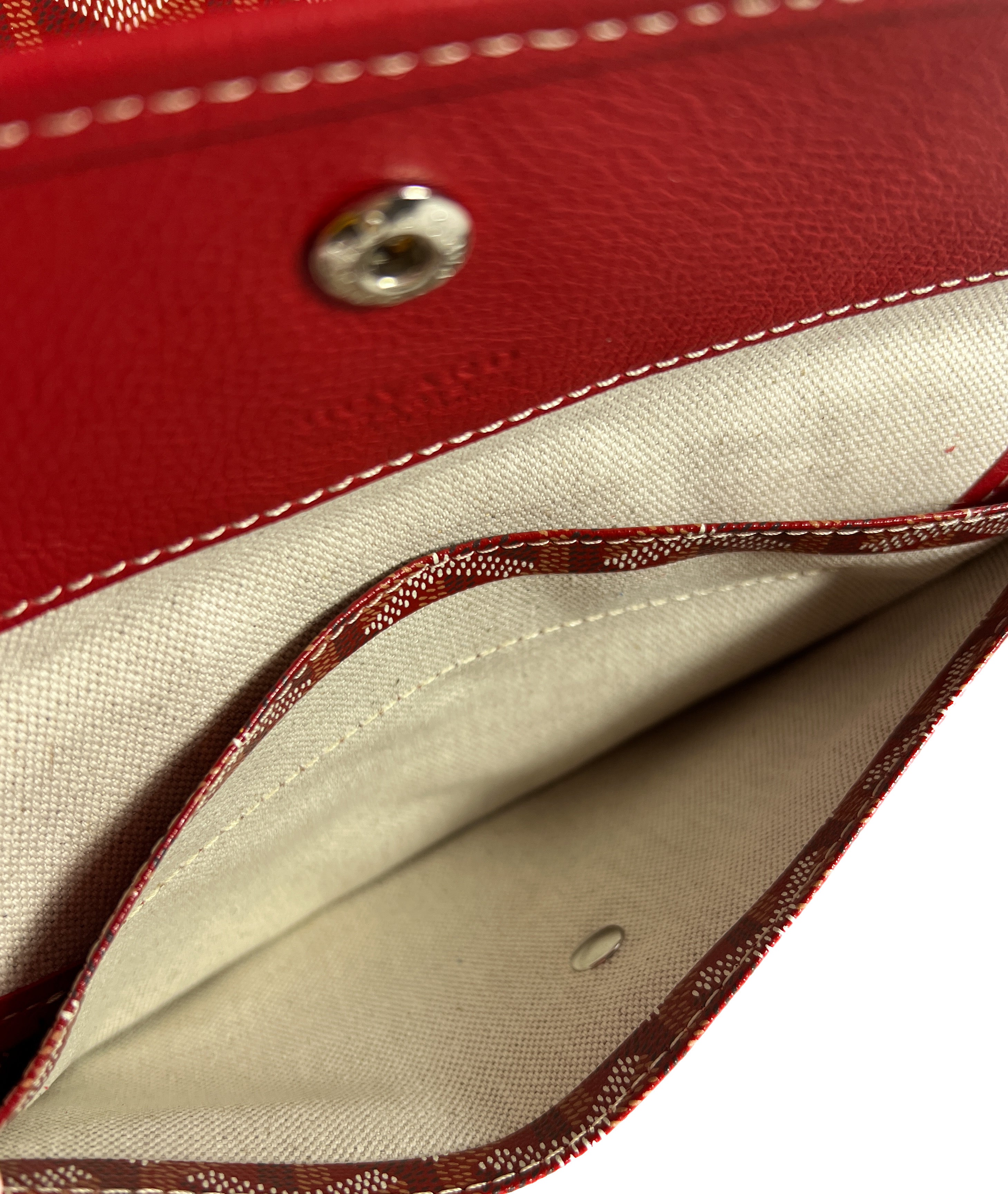 Goyard Saint Louis red tote PM