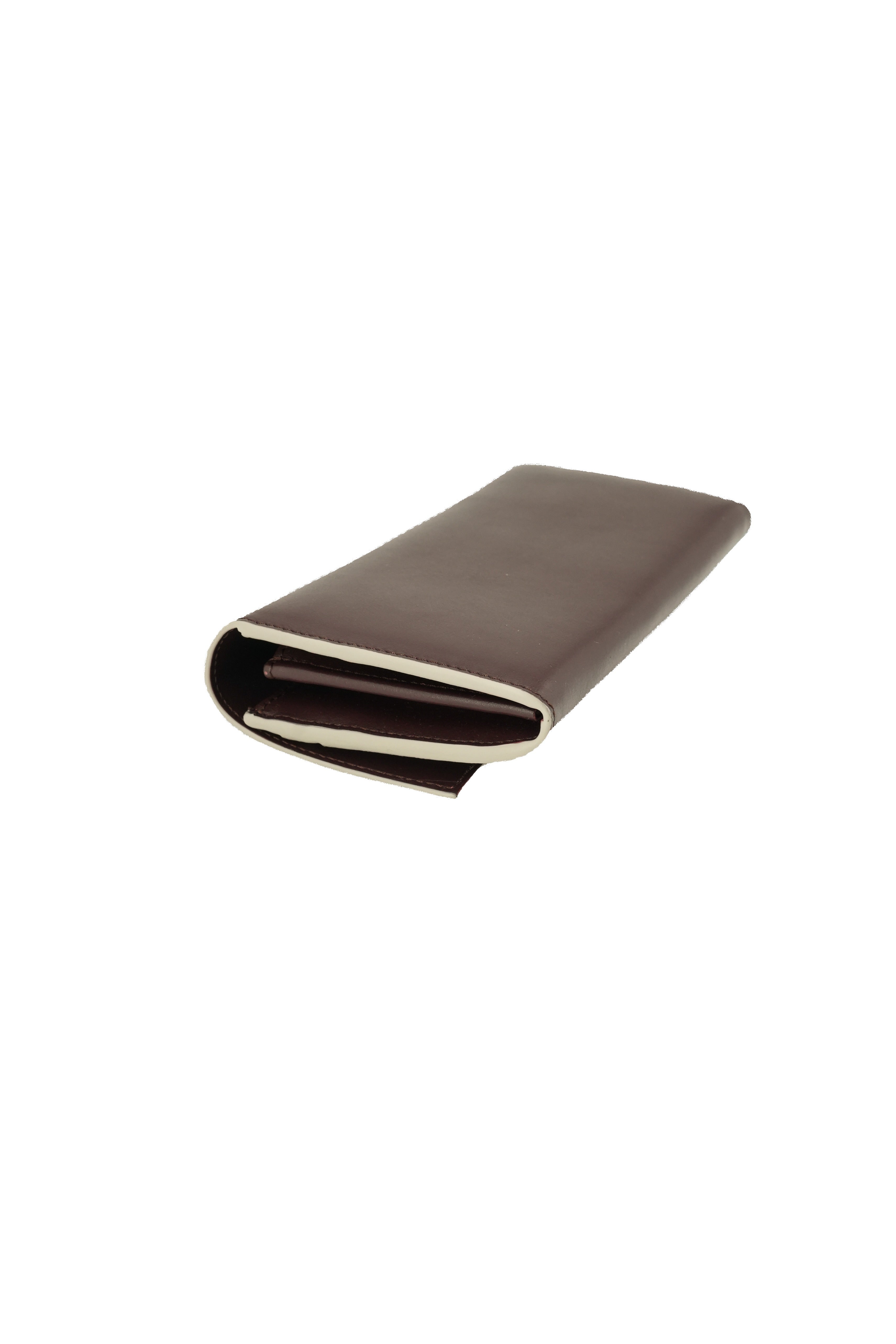 Fendi burgundy long Peekaboo wallet 9834 BOX