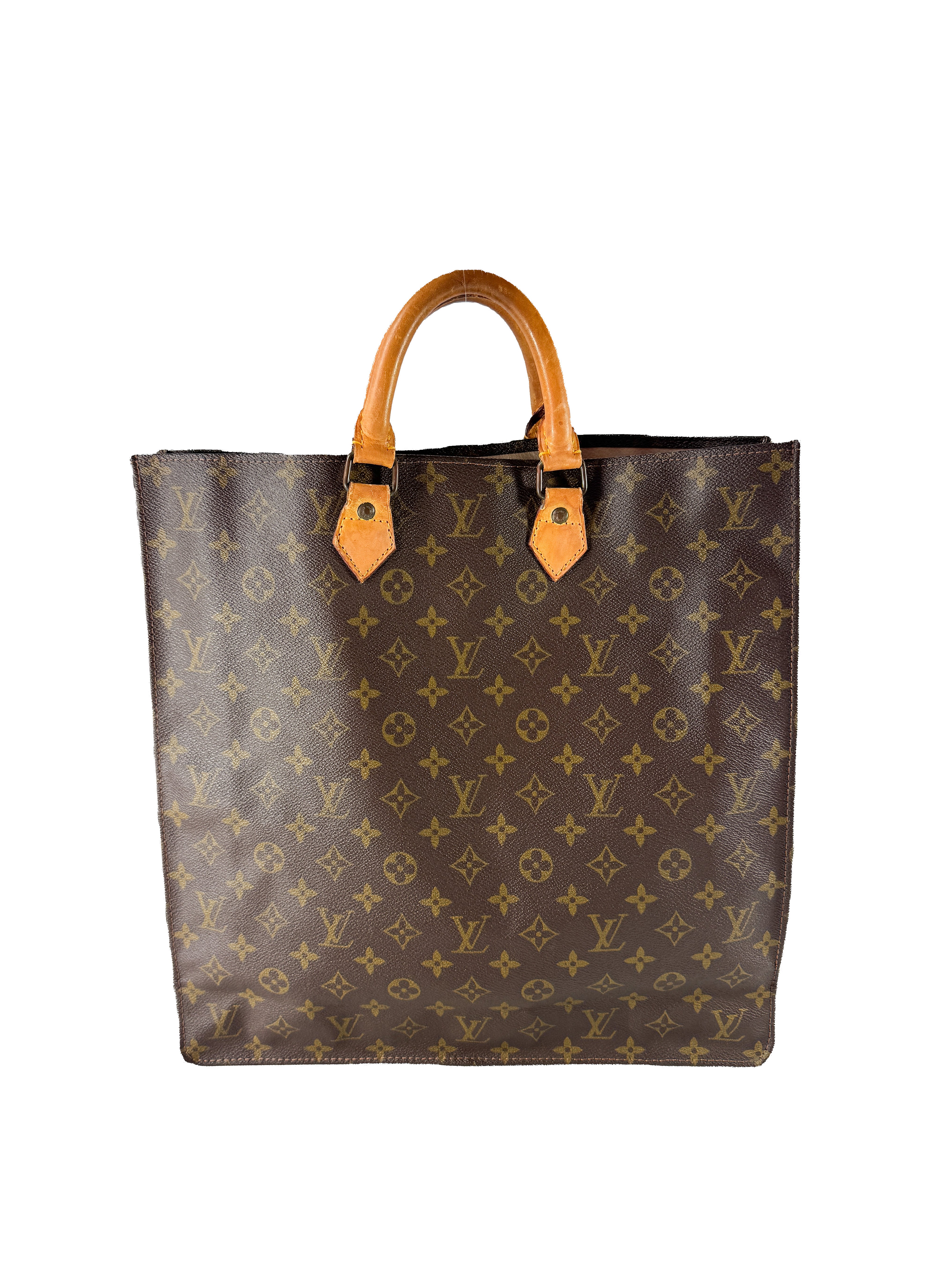 Louis Vuitton monogram vintage 1970s Sac Plat tote