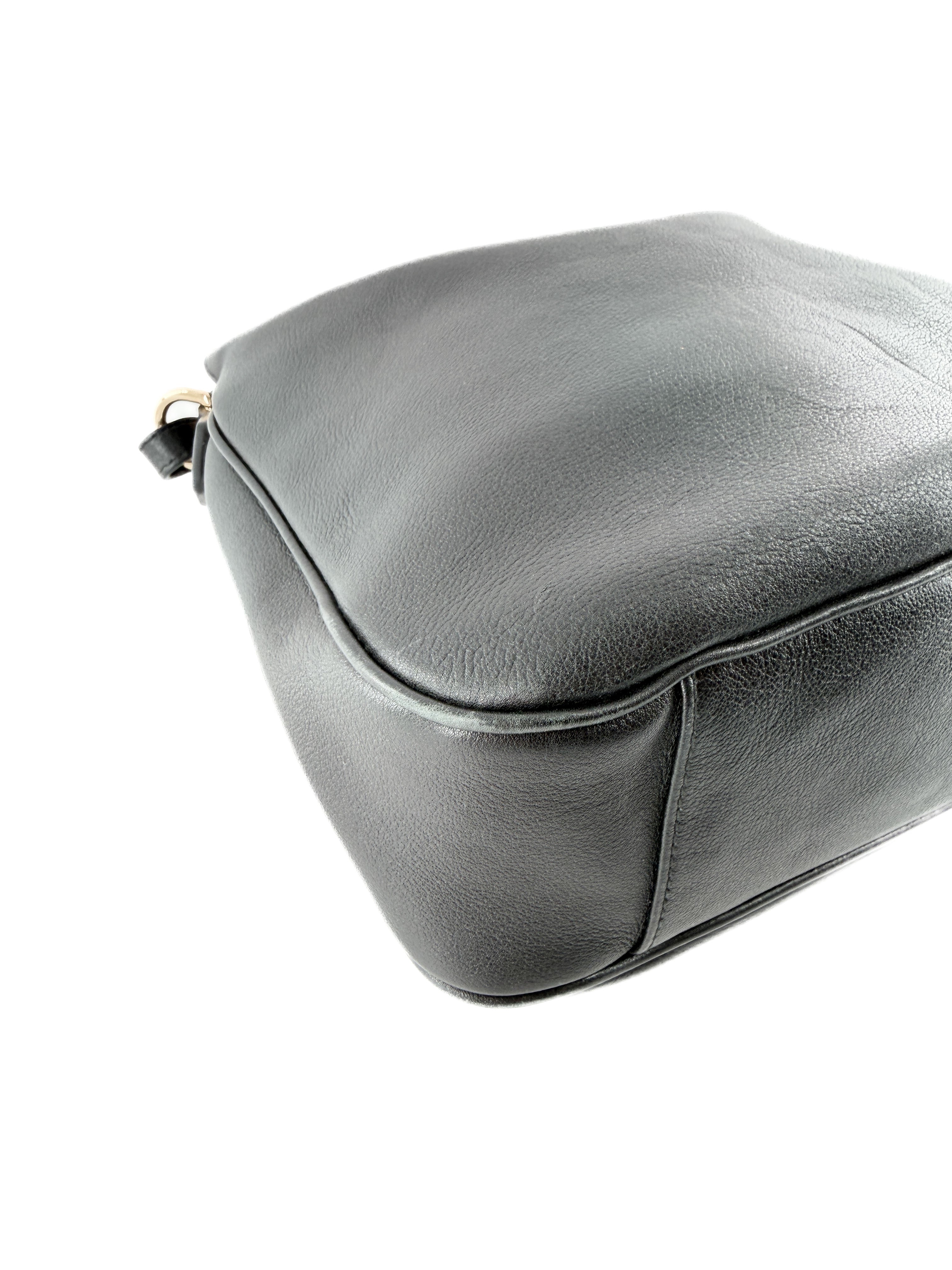 Gucci Diana NM Bamboo Shoulder Bag Leather Medium 498879