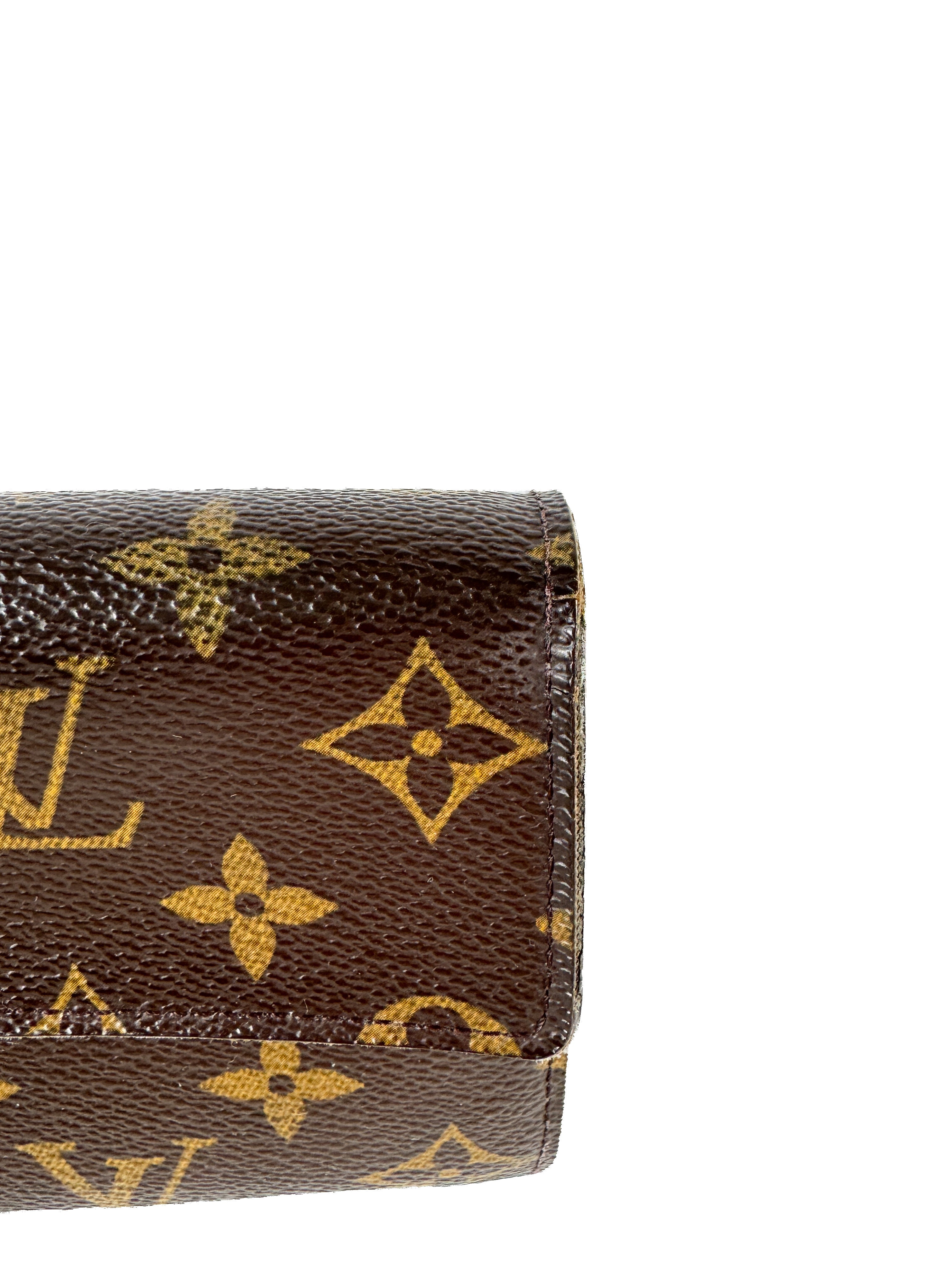 Louis Vuitton monogram Sarah wallet CA0066