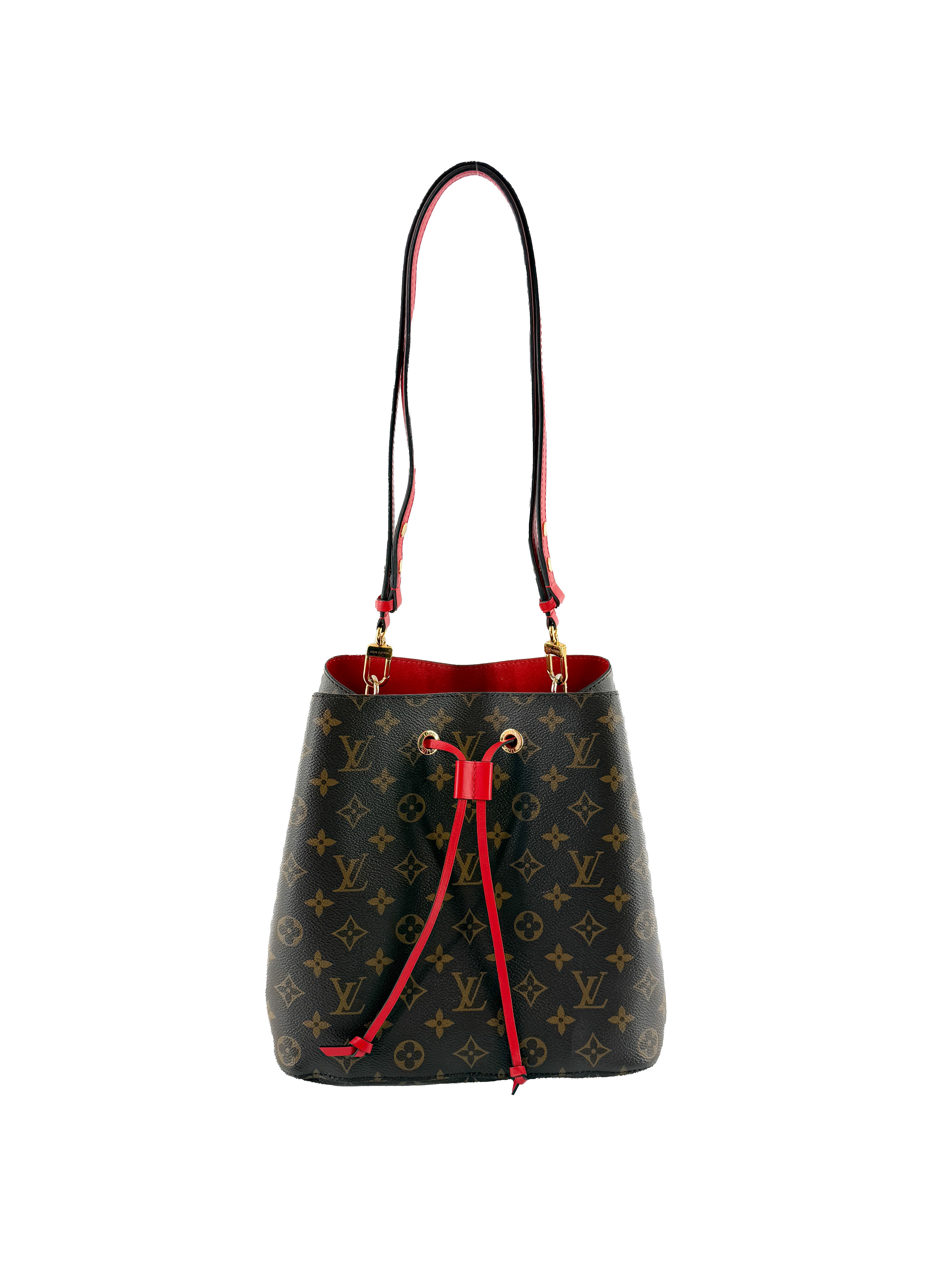 Louis Vuitton monogram red NeoNoe SD3200