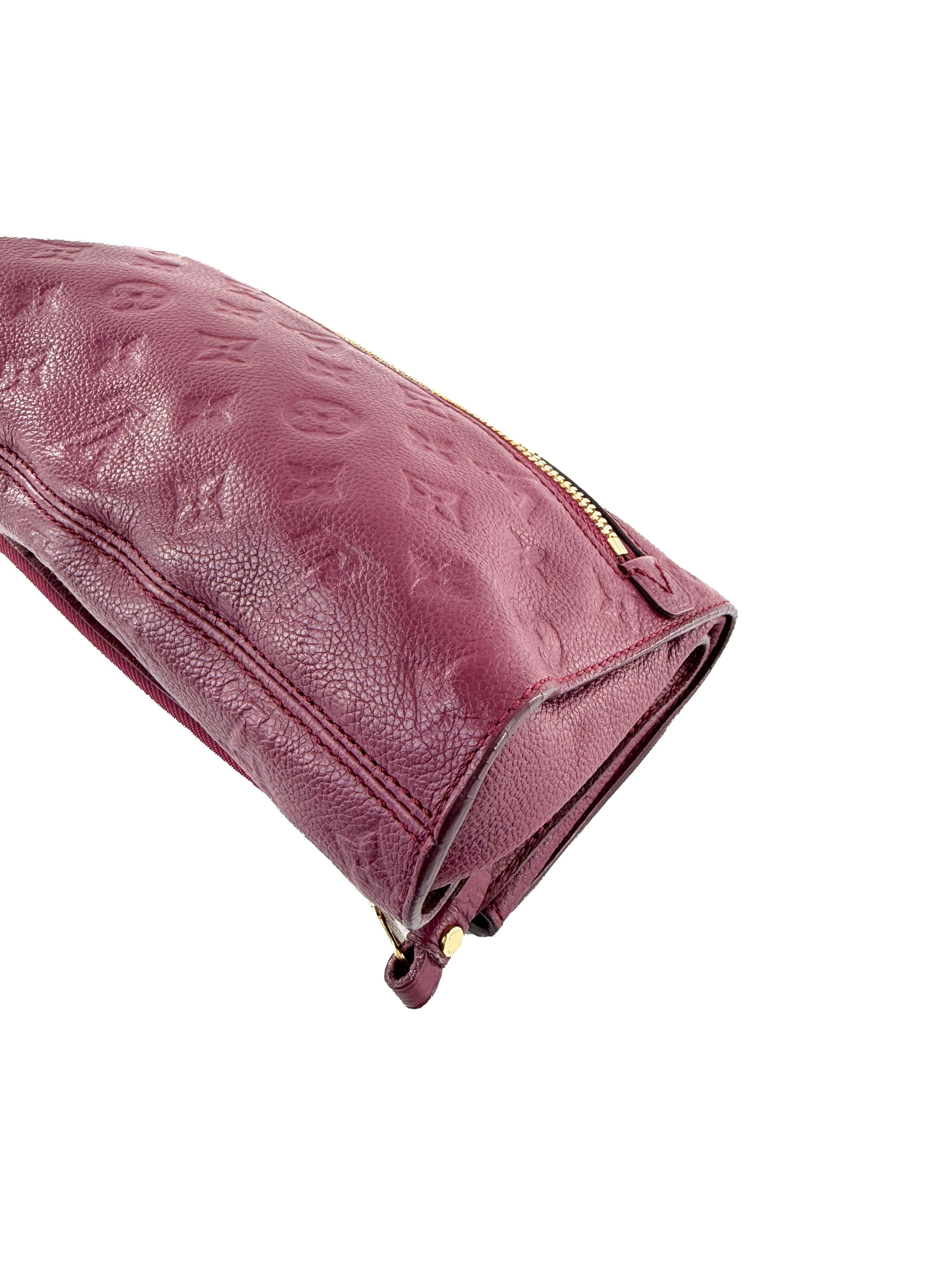 Louis Vuitton berry monogram empreinte Pétillante clutch TR2144 - My Girlfriend's Wardrobe LLC