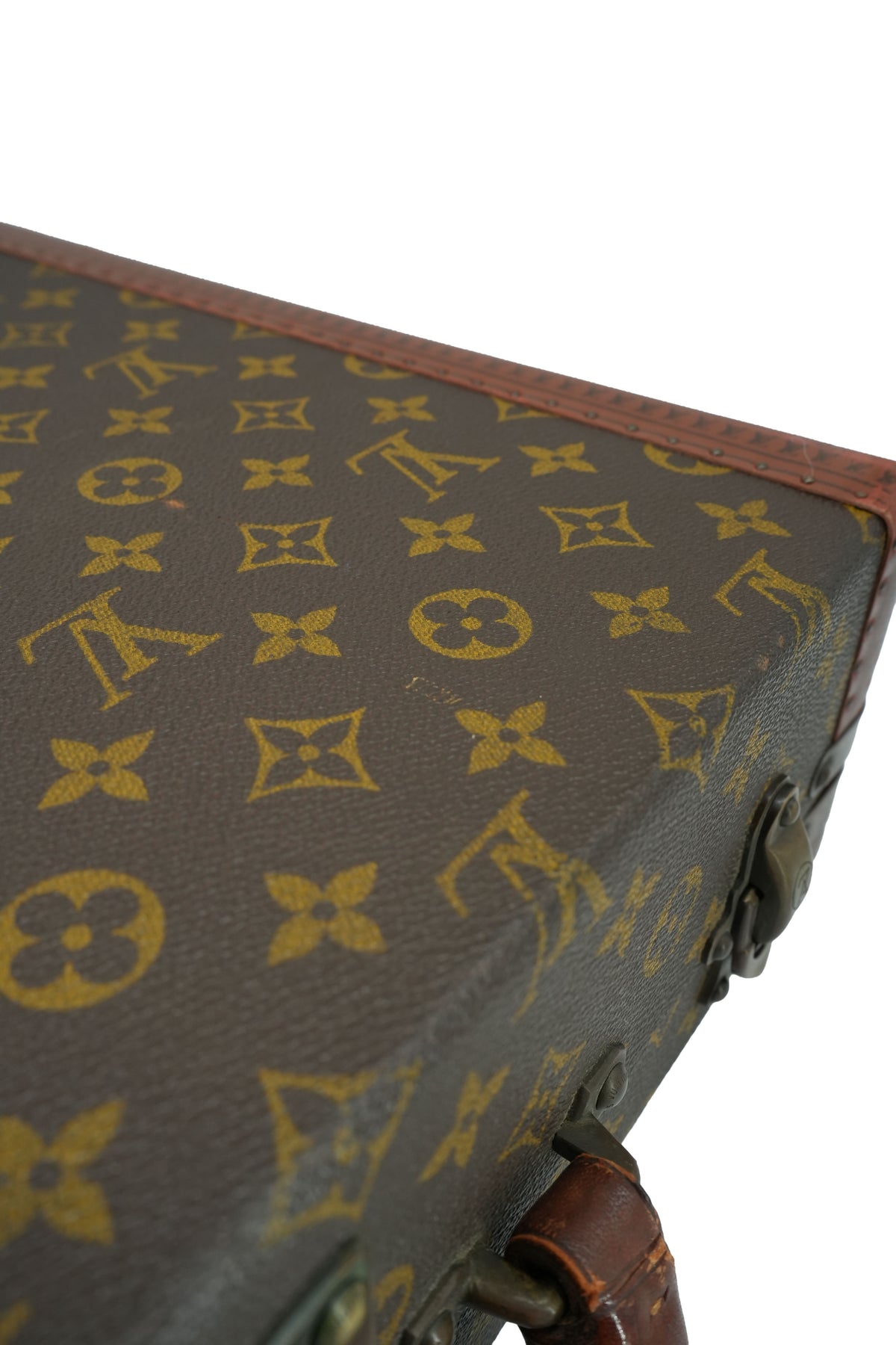 Louis Vuitton monogram 60s-80s vintage Cotteville 45 trunk 903220