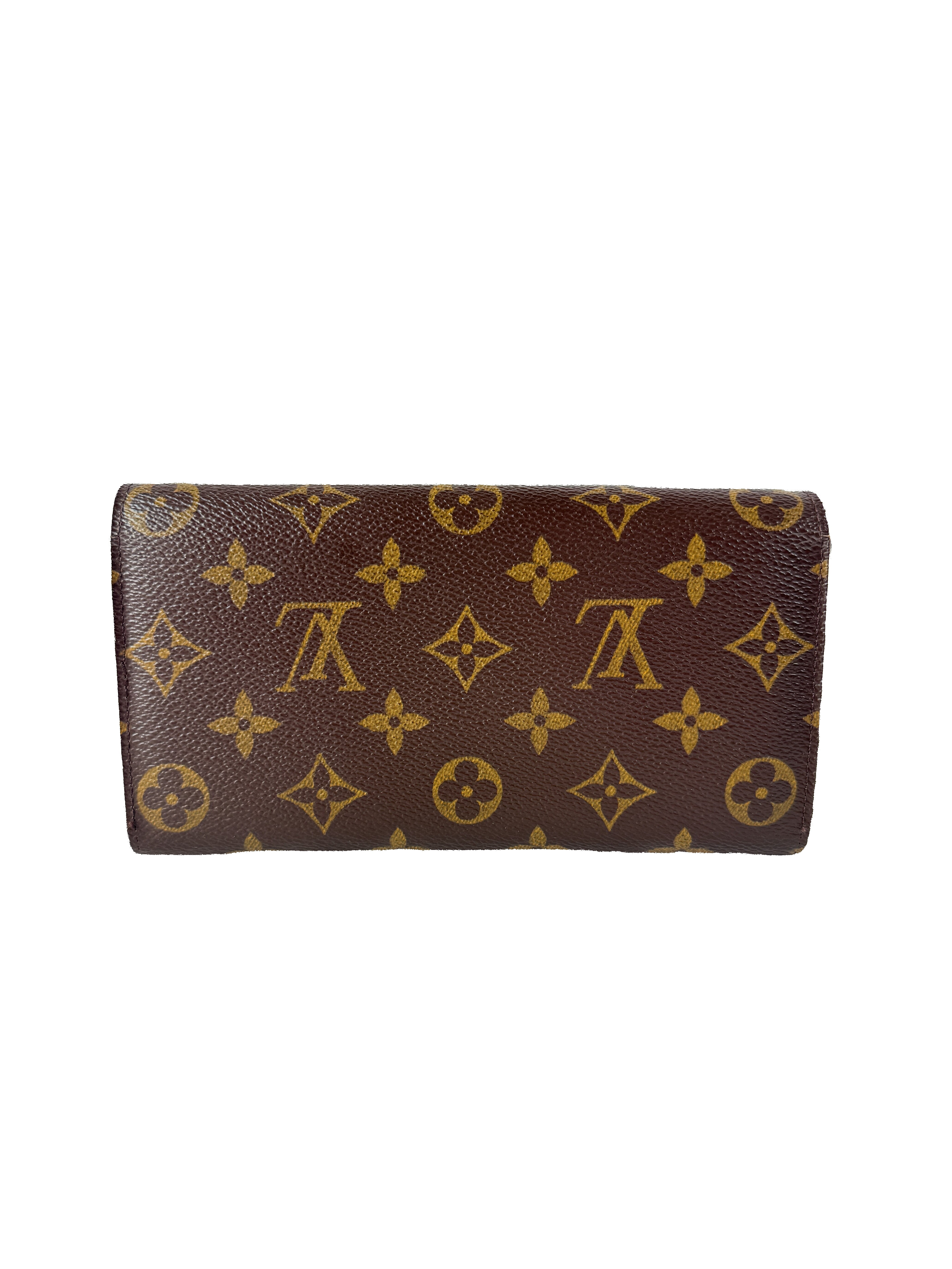 Louis Vuitton monogram Sarah wallet CT1014