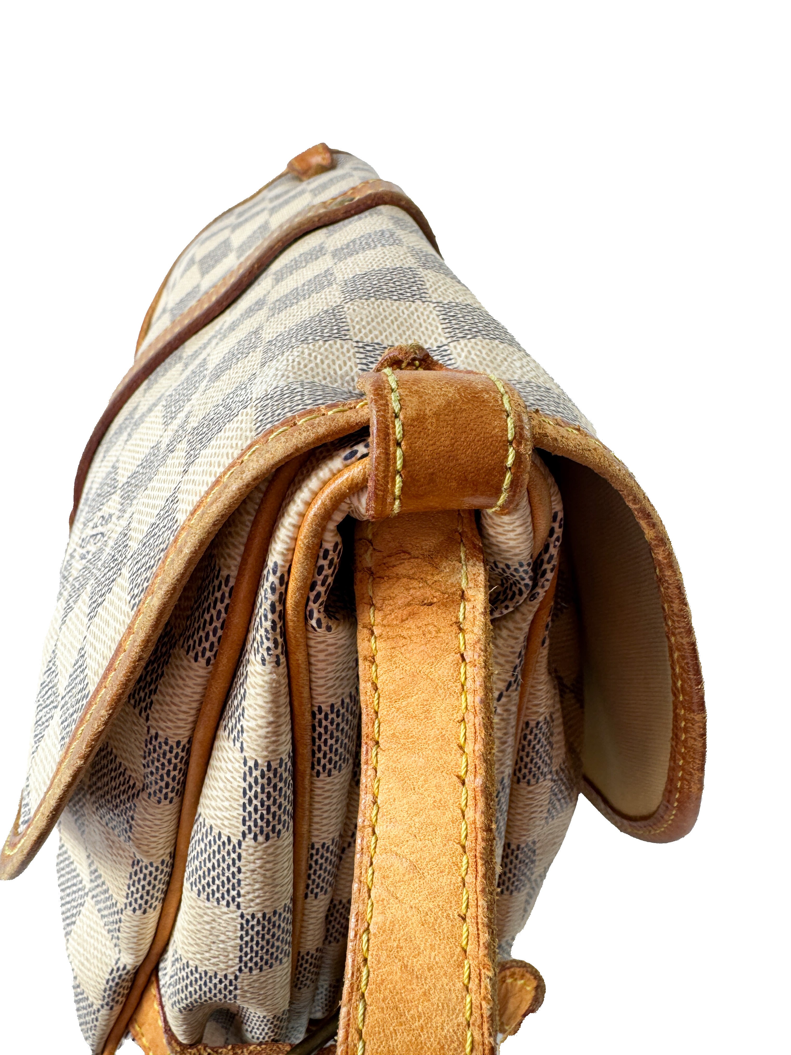 Louis Vuitton damier azur Saumur 30 MB4078